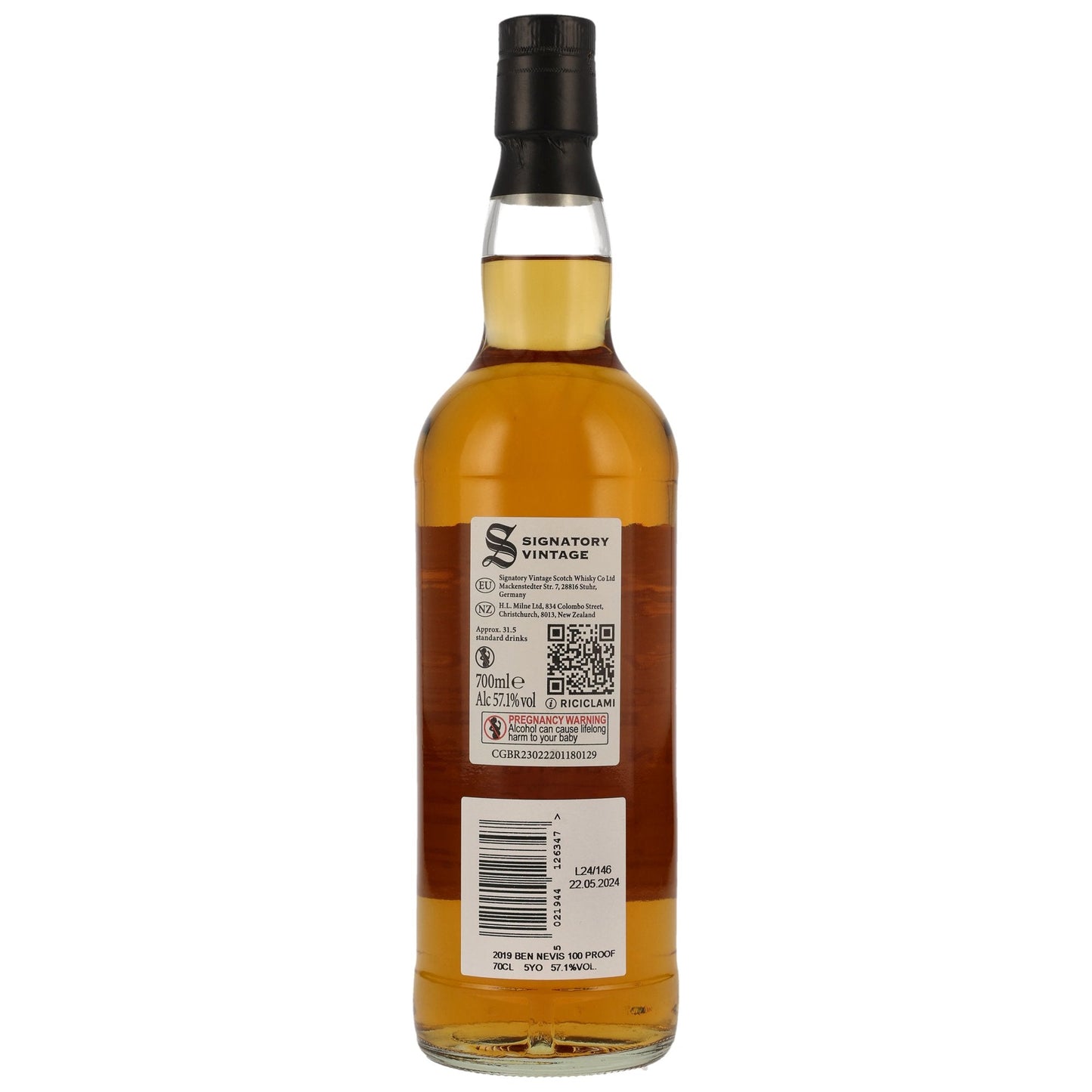 Ben Nevis 100 Proof Edition #17 | Signatory Vintage | 2019/2024 | 57,1%GET A BOTTLE