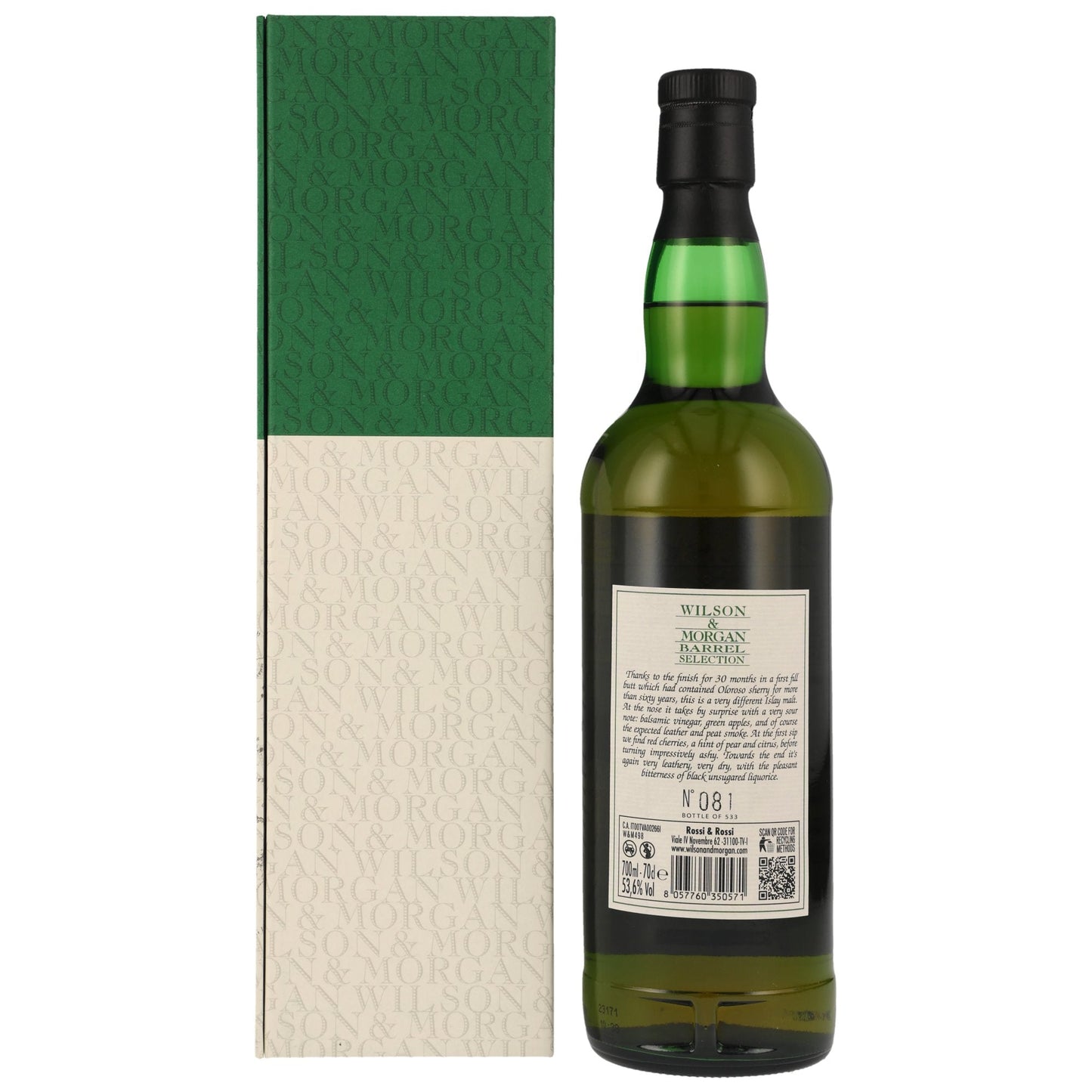 Caol Ila | 15 Jahre | 2008/2023 | Sherry Finish | Wilson & Morgan | 53,6%GET A BOTTLE