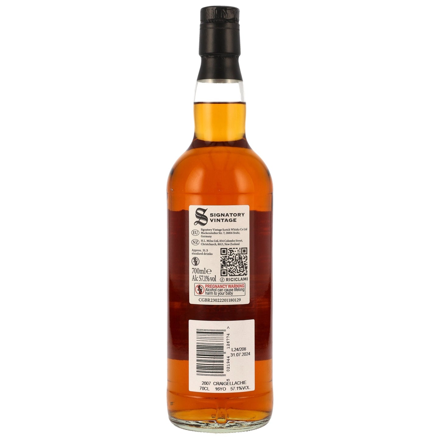 Craigellachie 100 Proof Edition #4 | 2007/2024 | Signatory Vintage | 57,1%GET A BOTTLE