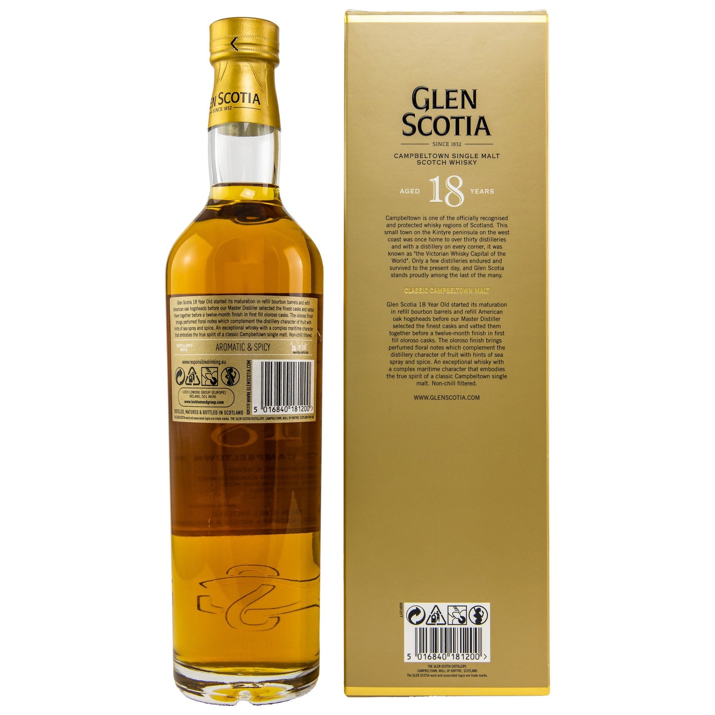 Glen Scotia | 18 Jahre | 46%GET A BOTTLE