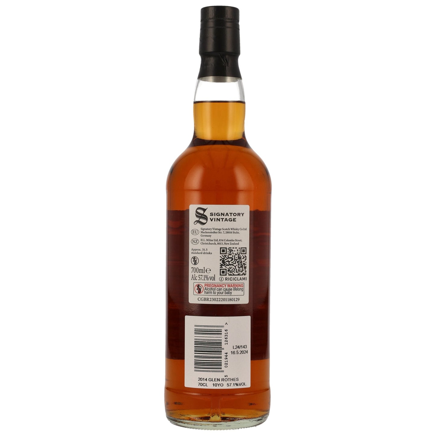 Glenrothes | 100 Proof Edition #20 | Signatory Vintage | 10 Jahre | 2014/2024 | 57,1%GET A BOTTLE
