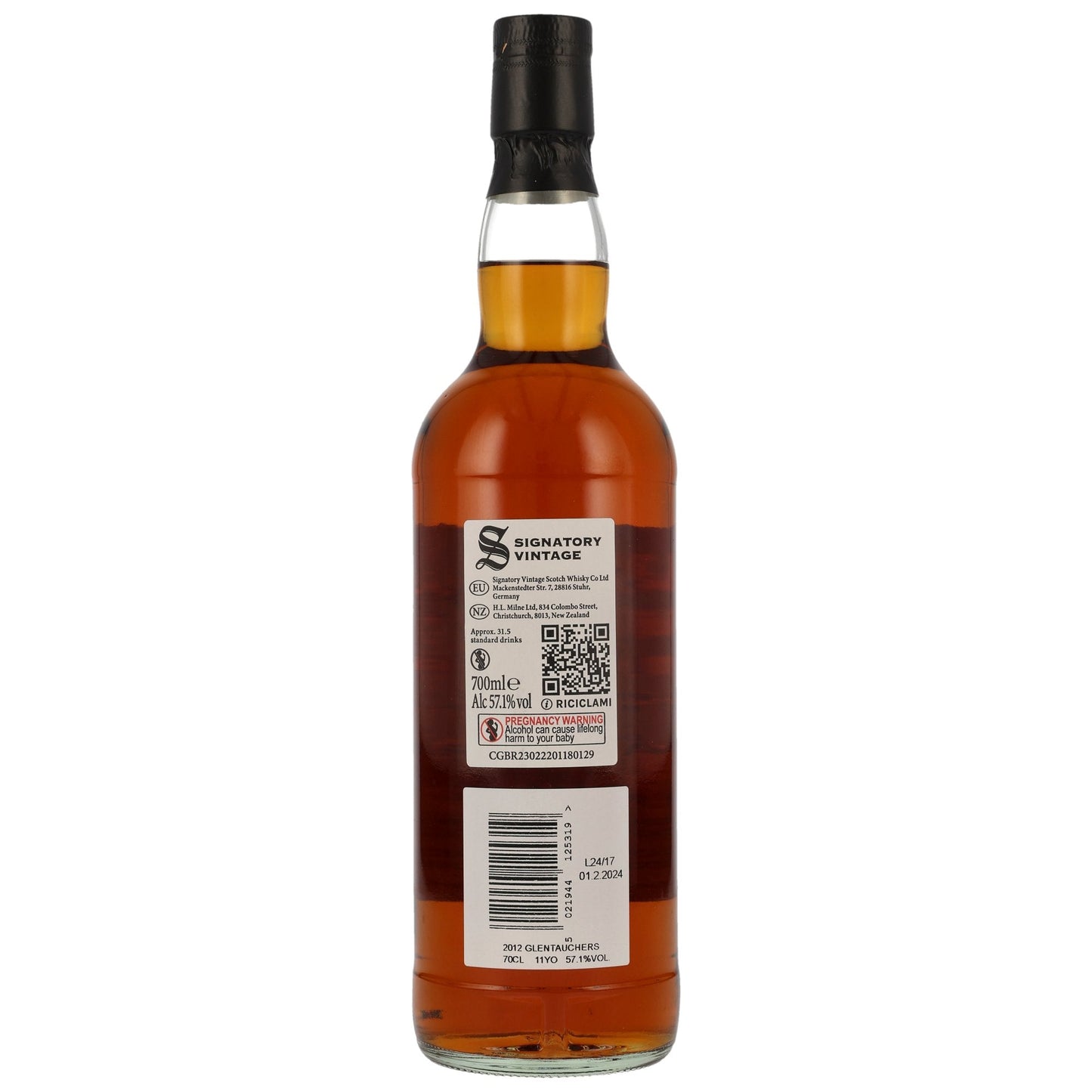 Glentauchers | 100 Proof Edition #8 | 11 Jahre | 2012/2024 | Signatory Vintage | 57,1%GET A BOTTLE