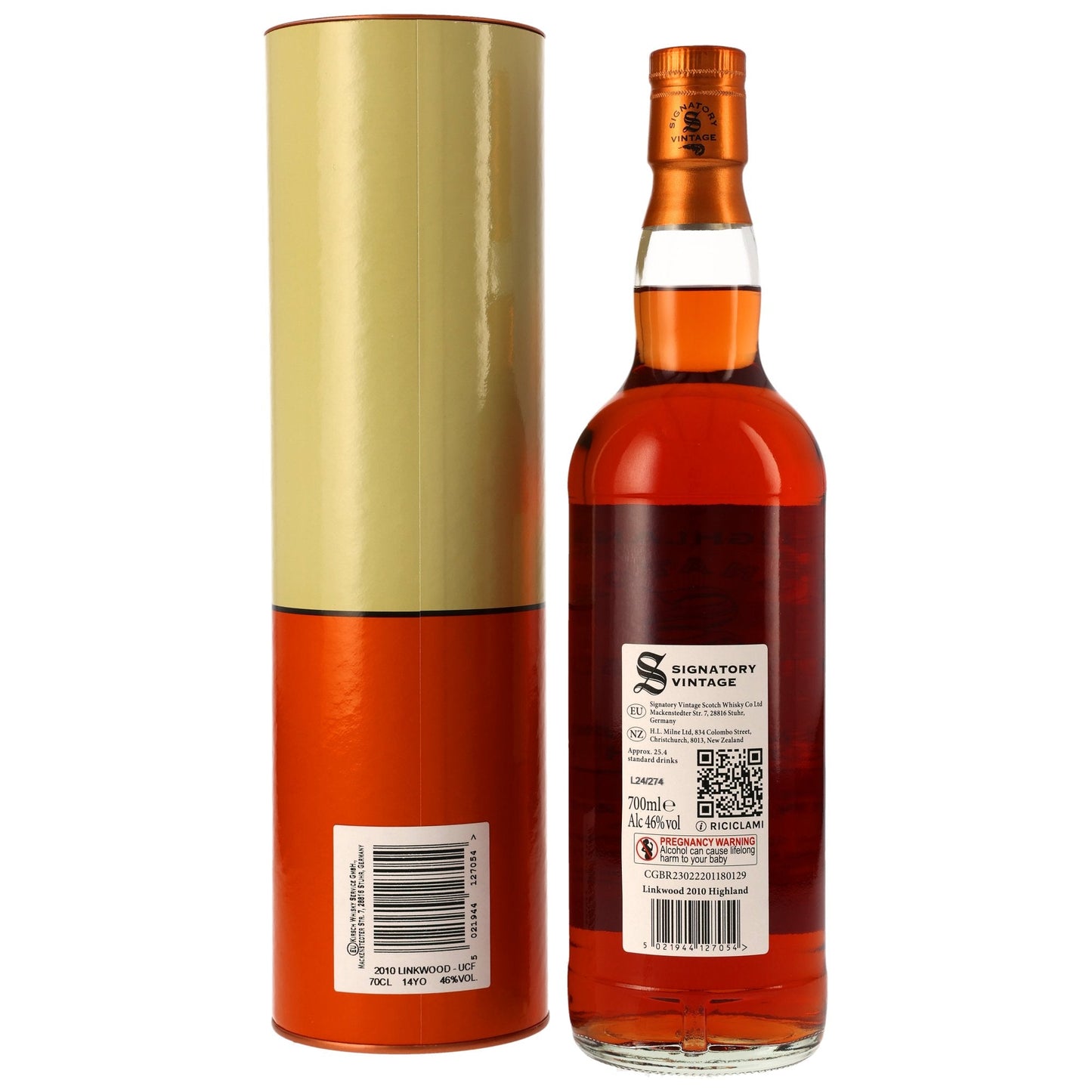 Linkwood | 14 Jahre | 2010/2024 | Bolgheri Cask | Signatory Vintage | 46%GET A BOTTLE