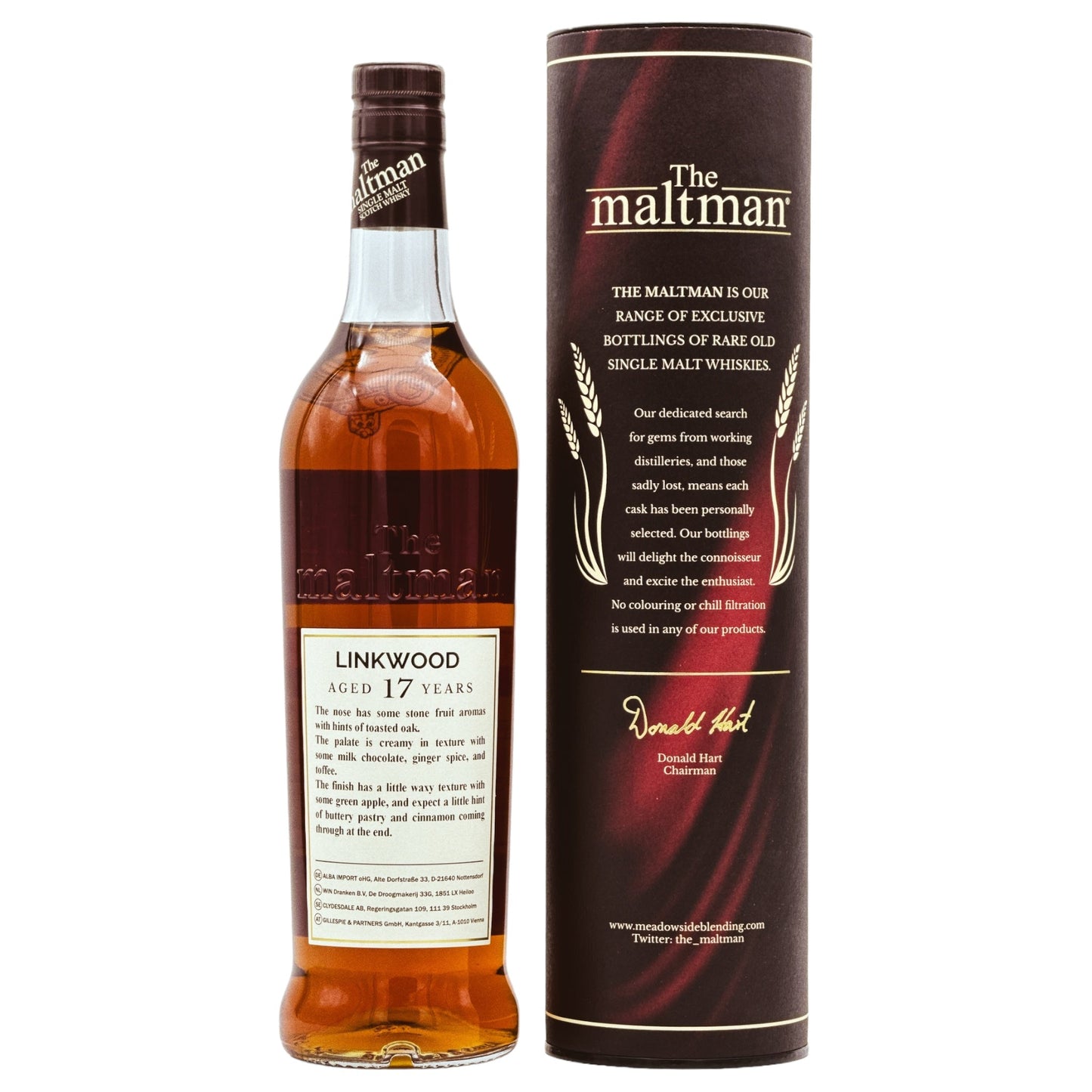 Linkwood | The Maltman | 17 Jahre | 2006/2024 | Hogshead #32 | 52,9%GET A BOTTLE