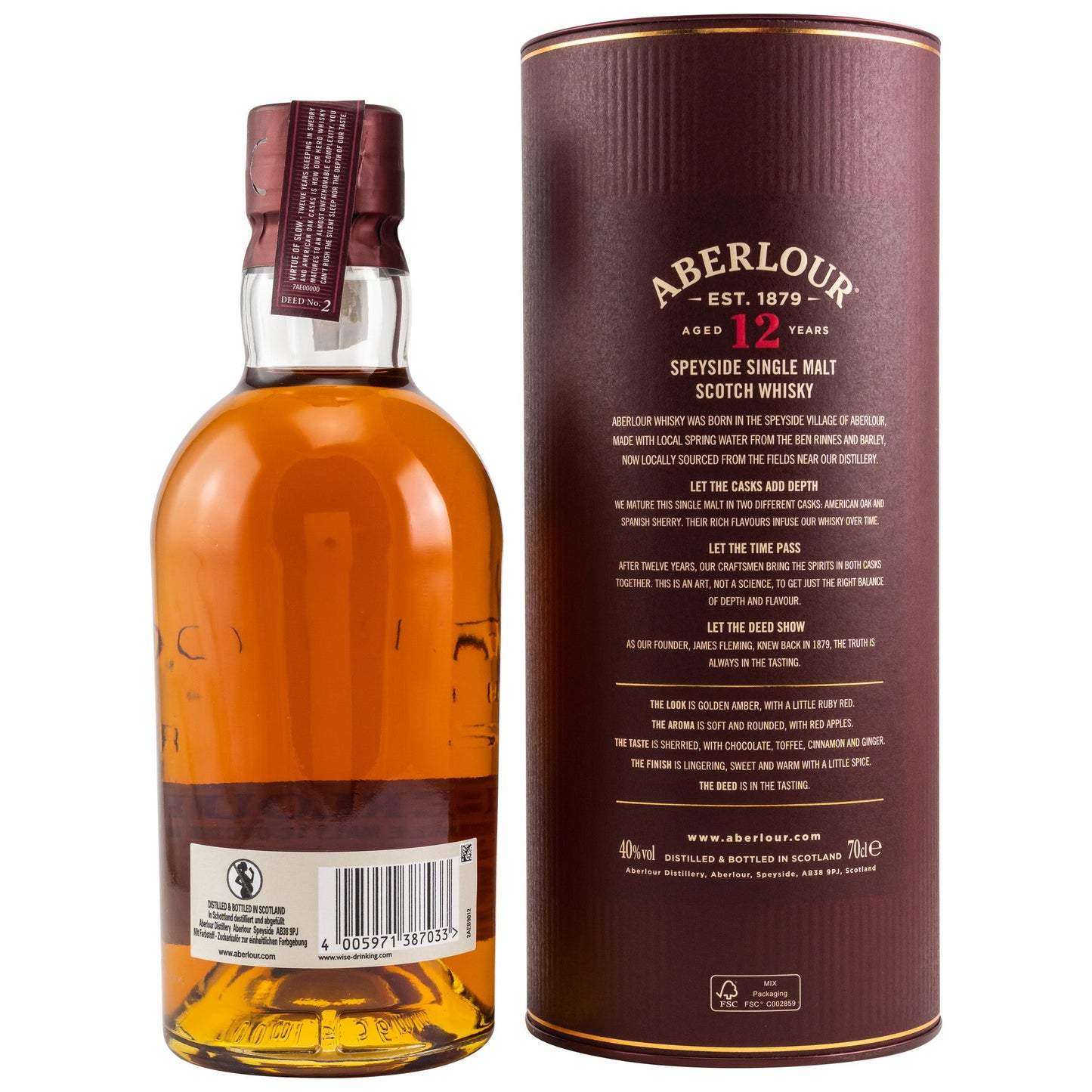 Aberlour | 12 Jahre | Double Cask | 0,7l | 40%GET A BOTTLE