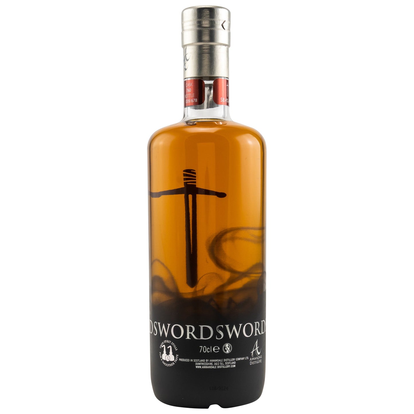 Annandale | Man O'Sword | Sherry Cask | Single Cask #760 | ohne GP | 0,7l | 58,4%GET A BOTTLE