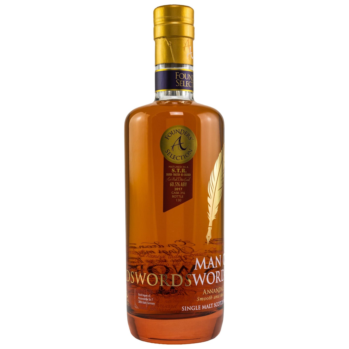 Annandale | Man O'Words | Founders Selection | Single Cask #316 | 0,7l | 60,5%GET A BOTTLE