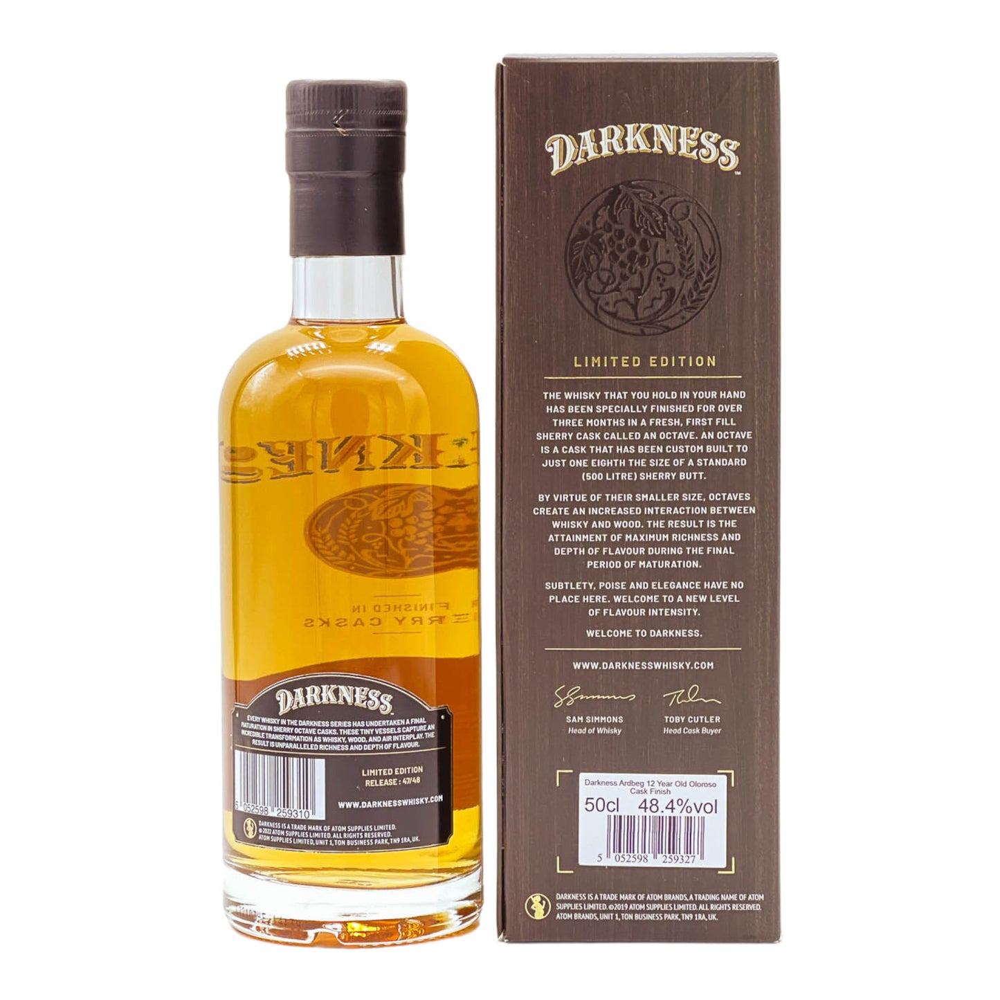 Ardbeg | 12 Jahre | Darkness | Oloroso Cask Finish | 0,5l | 48,4%GET A BOTTLE