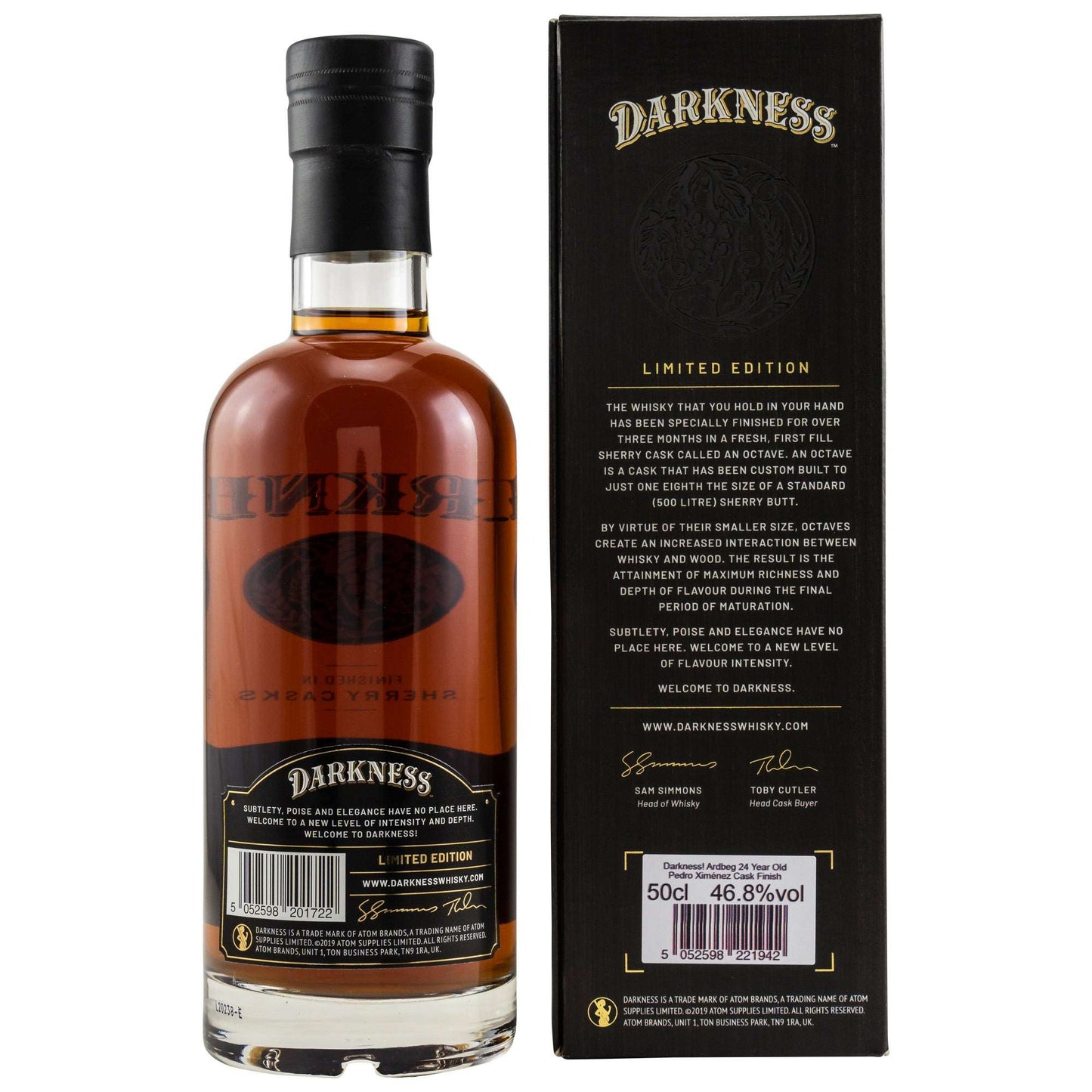 Ardbeg | 24 Jahre | Darkness | PX Octave Finish | 0,5l | 46,8%GET A BOTTLE