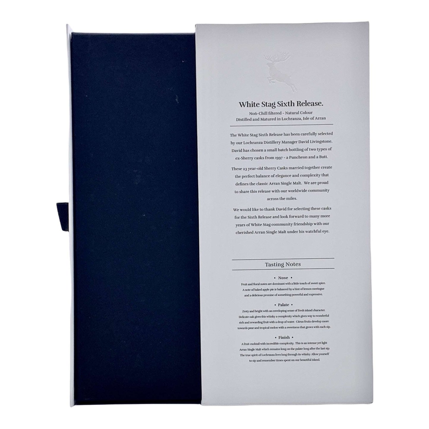 Arran White Stag Sixth Release | 2021 Limited Edition | 23 Jahre | nur 995 Flaschen | 0,7l | 53,8%GET A BOTTLE