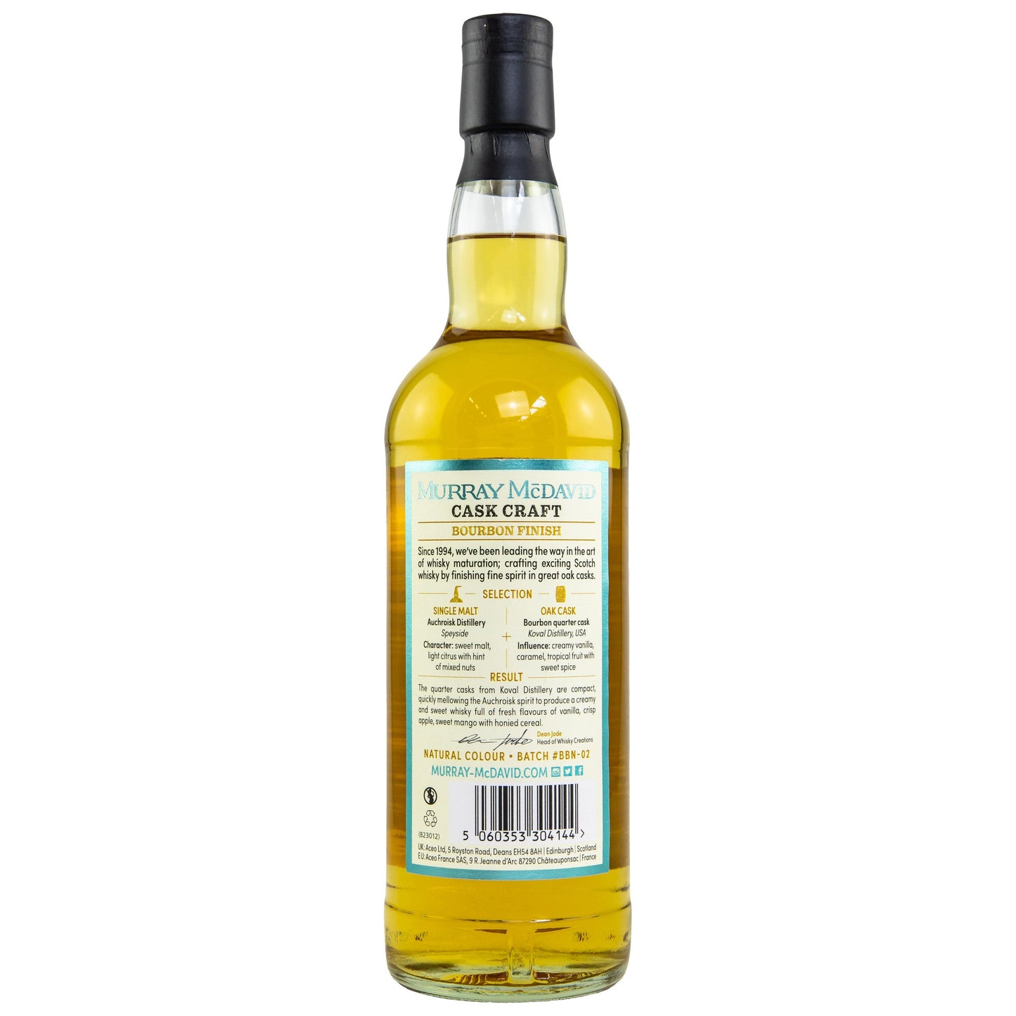 Auchroisk | Murray McDavid | Bourbon Finish | 44,5%GET A BOTTLE