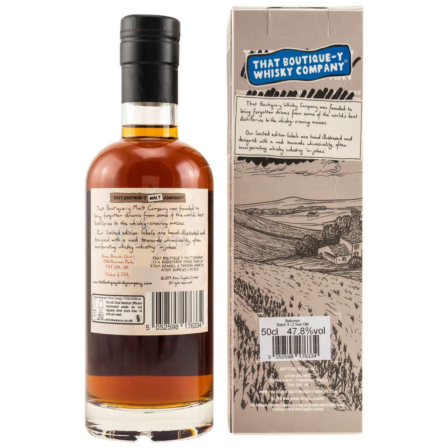 Balcones | 2 Jahre | Batch 3 | Oloroso Cask Aged | TBWC | Texas Single Malt Spirit | 0,5l | 47,8%GET A BOTTLE