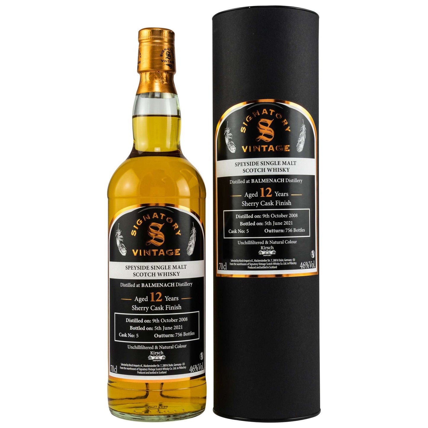 Balmenach | 12 Jahre | Signatory Vintage | Sherry Cask Finish | 0,7l | 46%GET A BOTTLE