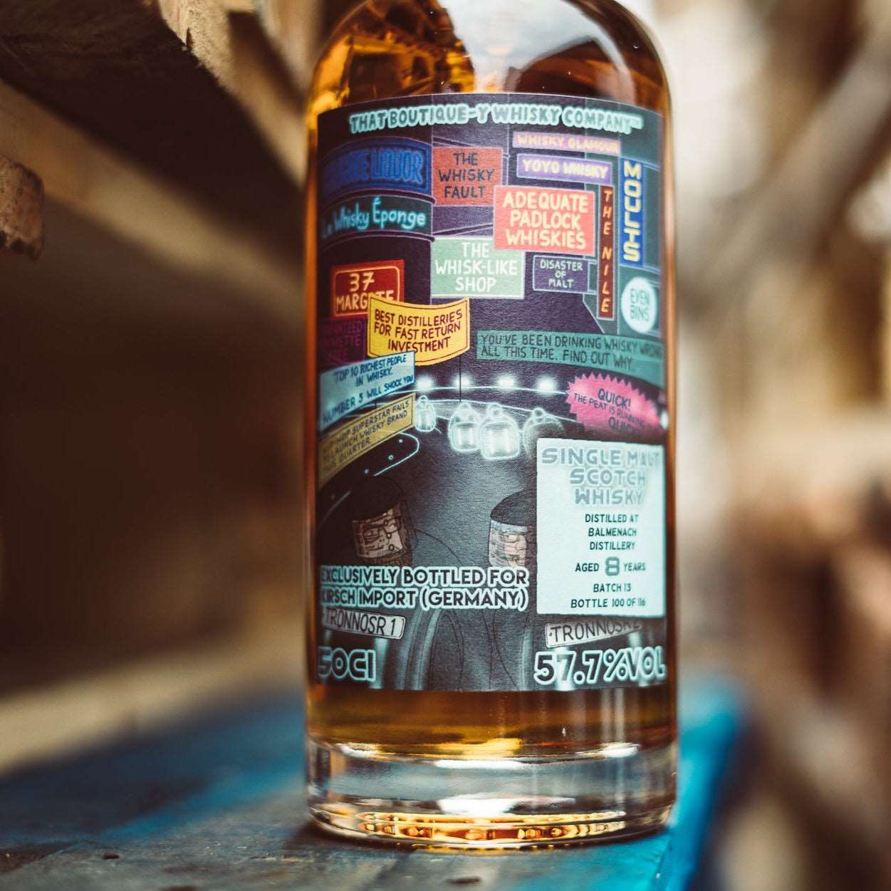 Balmenach | 8 Jahre | Batch 13 | Limited Release | That Boutique-y Whisky Company | 0,5l | 57,7%GET A BOTTLE