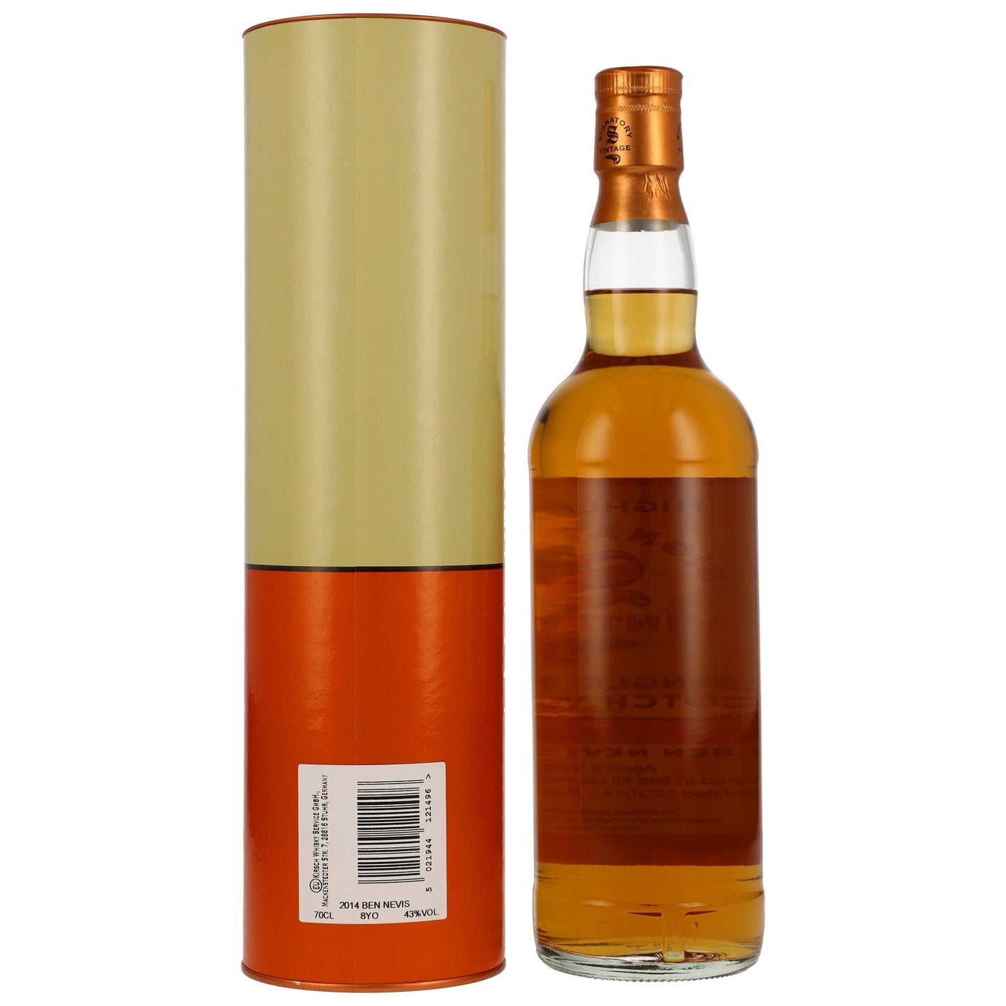 Ben Nevis | 8 Jahre | 2014/2023 | Sherry Butt | Signatory Vintage | 43%GET A BOTTLE