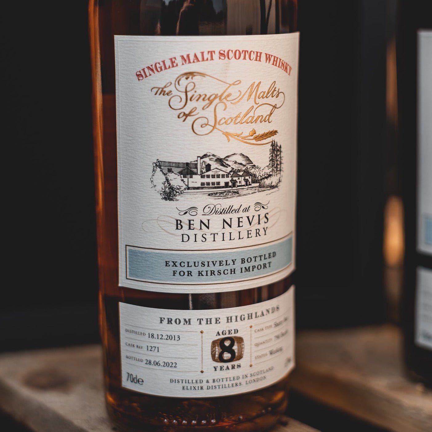 Ben Nevis | The Single Malts of Scotland | 8 Jahre | 2013/2022 | Cask #1271 | 67%GET A BOTTLE