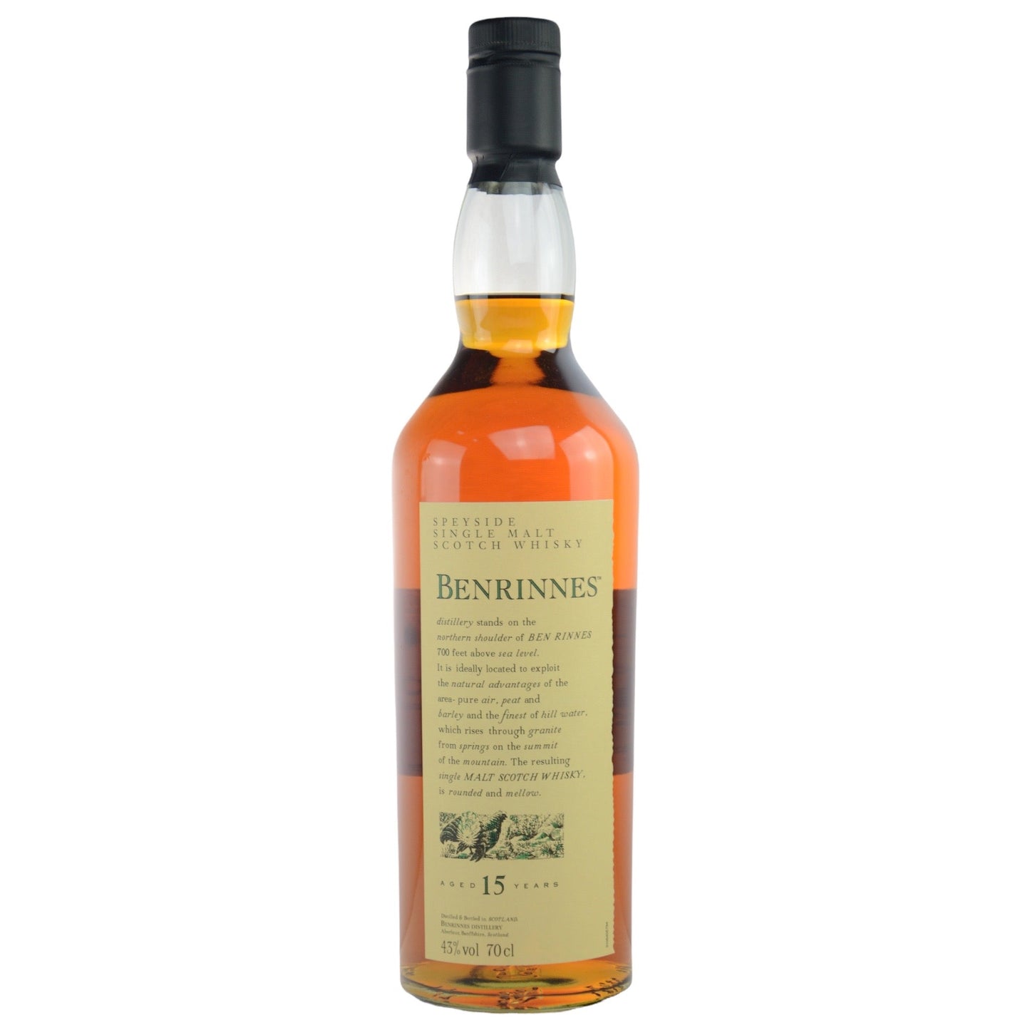 Benrinnes | 15 Jahre | Flora & Fauna | 0,7l | 43%GET A BOTTLE