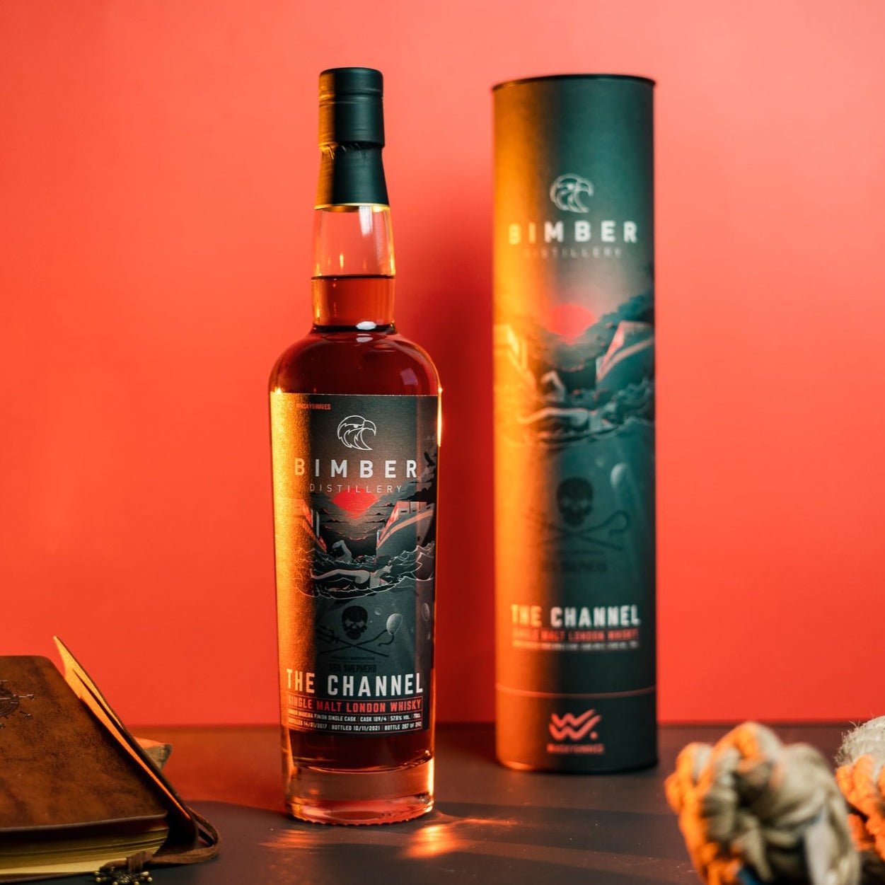 Bimber Distillery | The Channel | 4 Jahre | Madeira Single Cask 109/4 | Sea Shepherd | 0,7l | 57,8%GET A BOTTLE