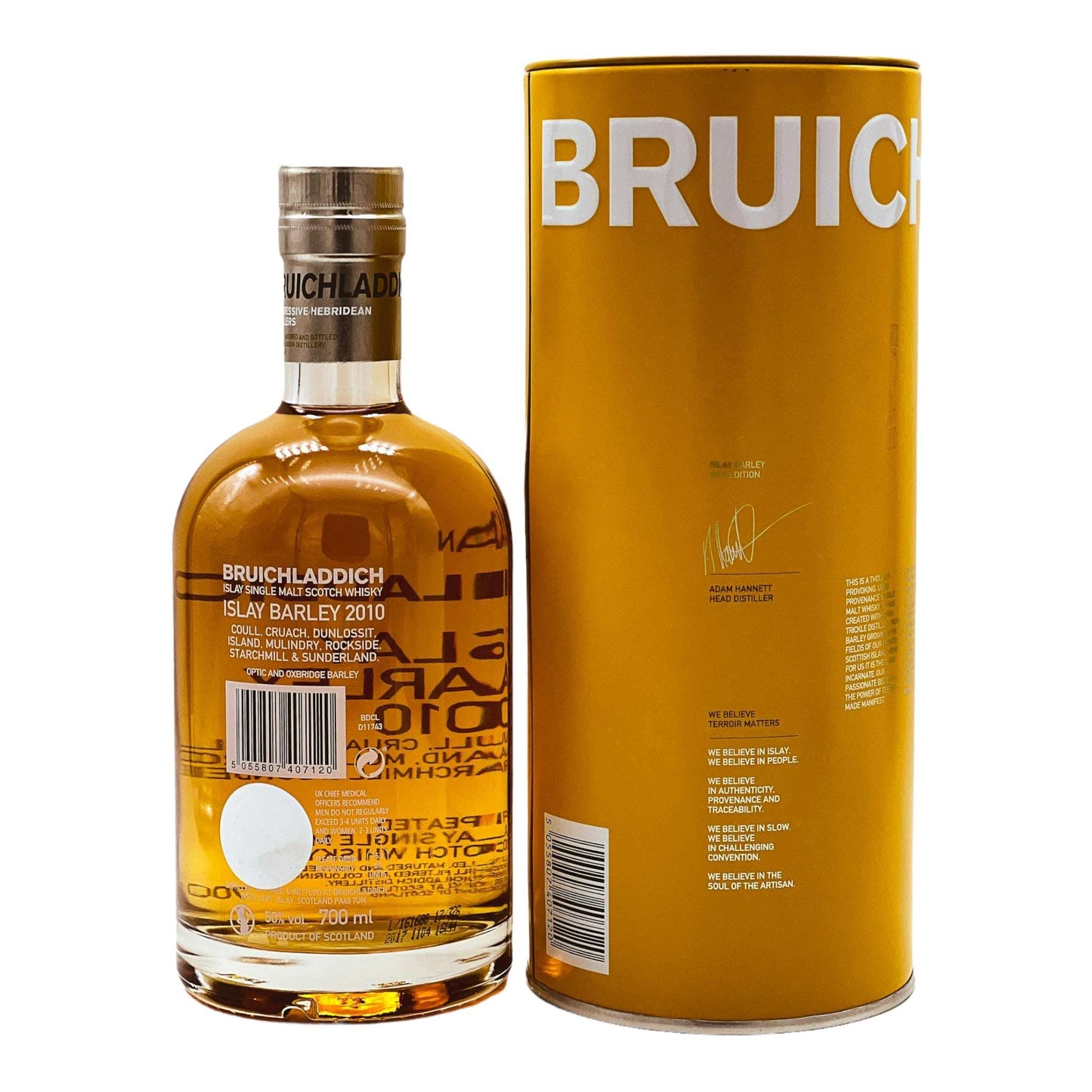 Bruichladdich | 6 Jahre | Islay Barley 2010 | 0,7l | 50%GET A BOTTLE