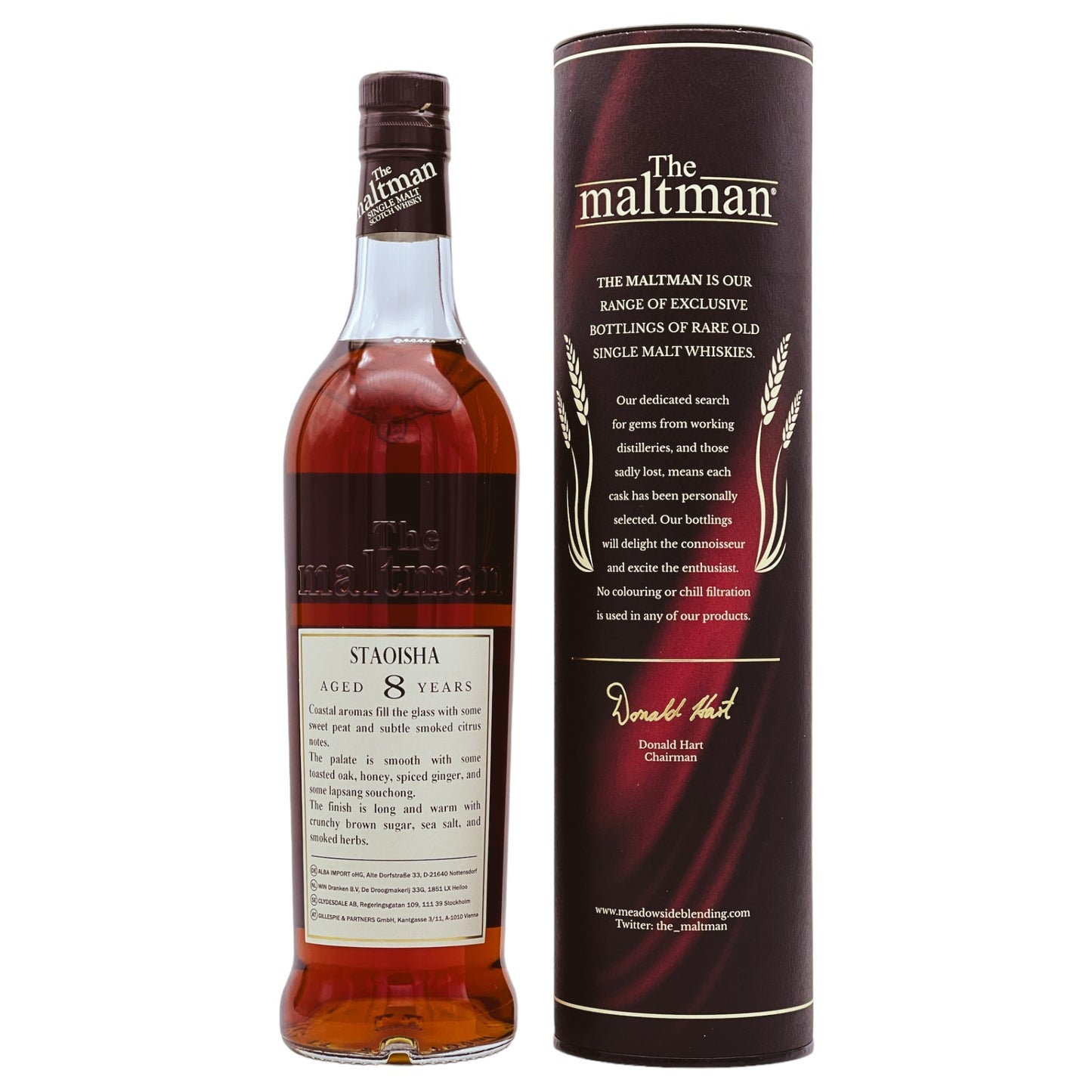 Bunnahabhain Staoisha | The Maltman | 8 Jahre | 2014/2023 | Cask #10182 | 52,5%GET A BOTTLE