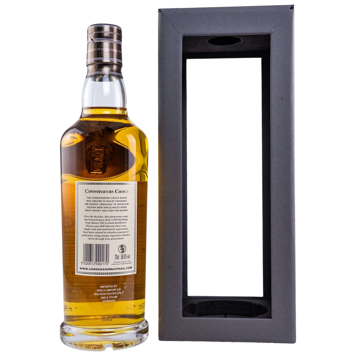 Caol Ila | 12 Jahre | 2009/2021 | Gordon & MacPhail | Cask Strength | Batch #21/204 | 0,7l | 58,9%GET A BOTTLE