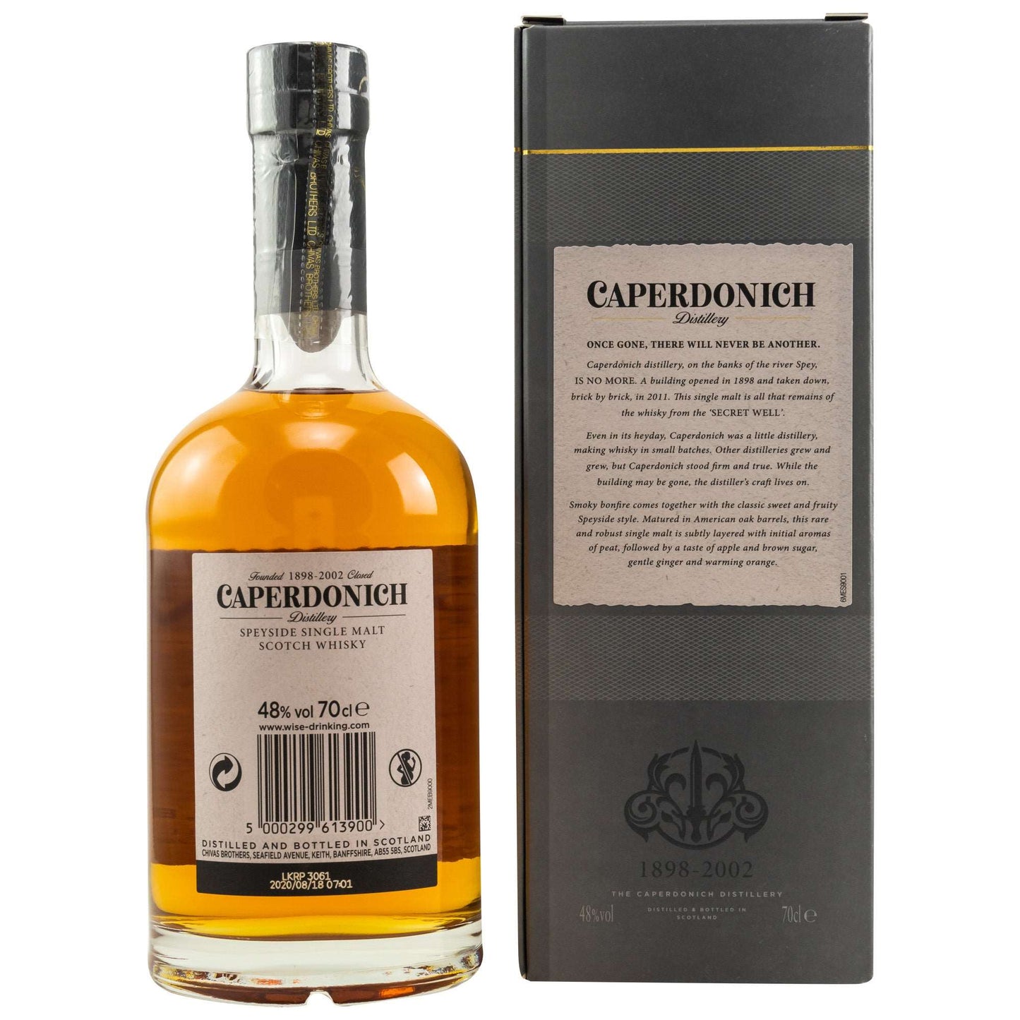 Caperdonich | 18 Jahre | Peated Single Malt Scotch Whisky | Ghost Distillery | 0,7l | 48%GET A BOTTLE