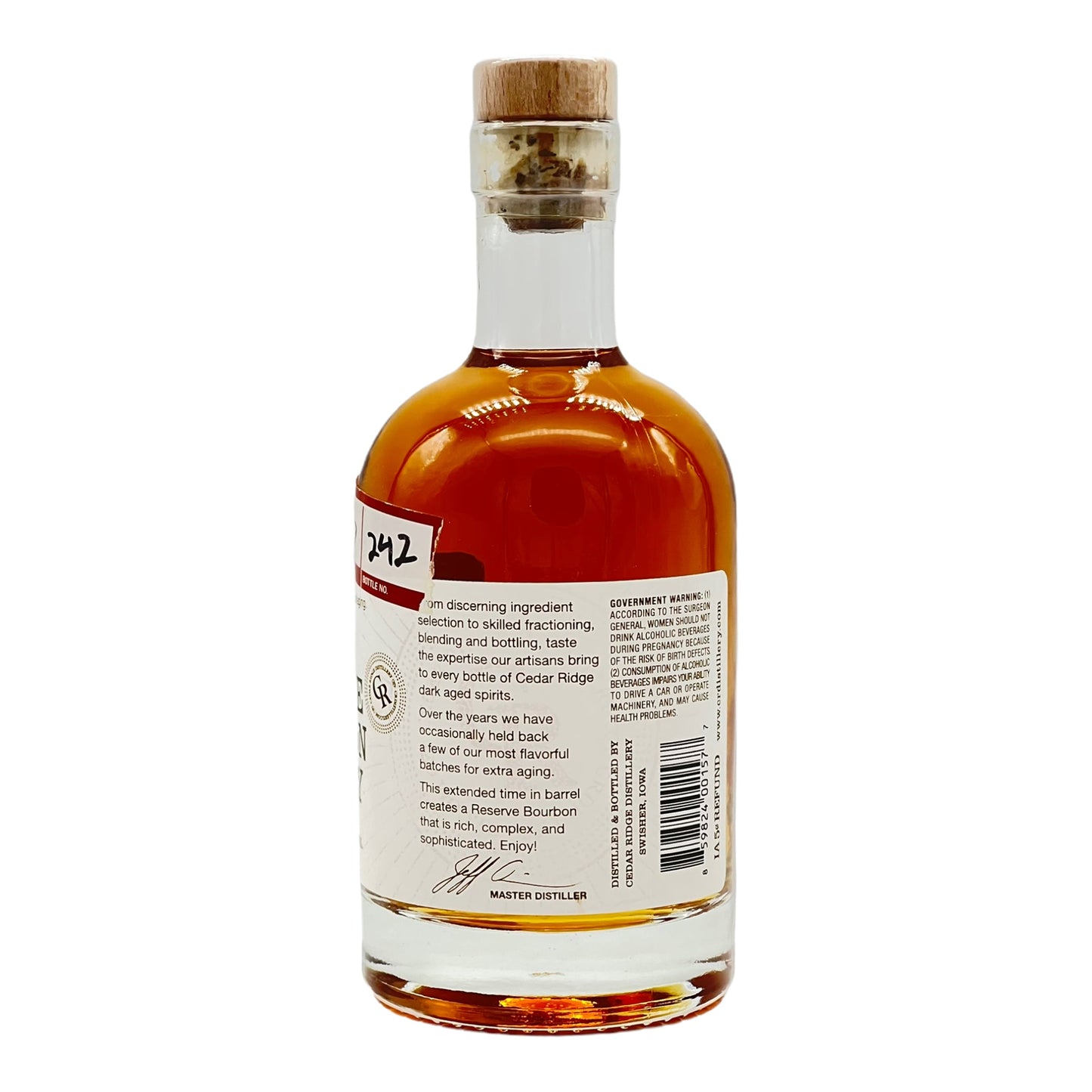 Cedar Ridge | 5 Jahre | Batch #3 | Reserve Bourbon | 0,375l | 43%GET A BOTTLE