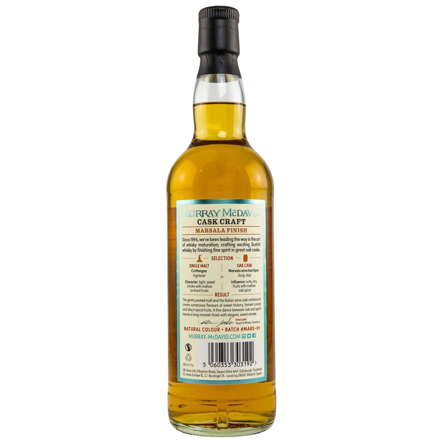 Croftengea (Loch Lomond) | Murray McDavid | Marsala Finish | Cask Craft | 0,7l | 44,5%GET A BOTTLE