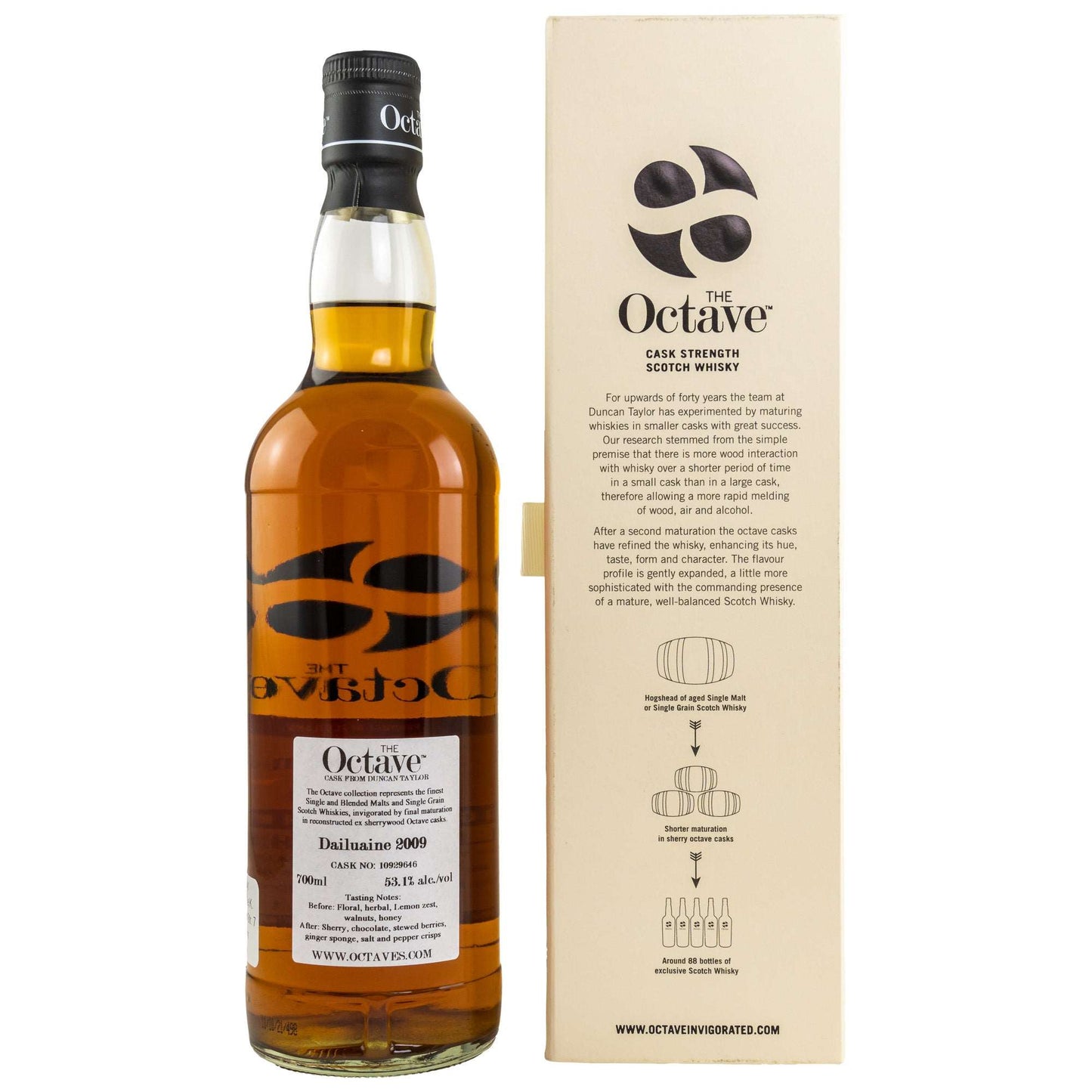 Dailuaine | 12 Jahre | 2009/2021 | The Octave | Duncan Taylor | Single Cask #10929646 | 0,7l | 53,1%GET A BOTTLE