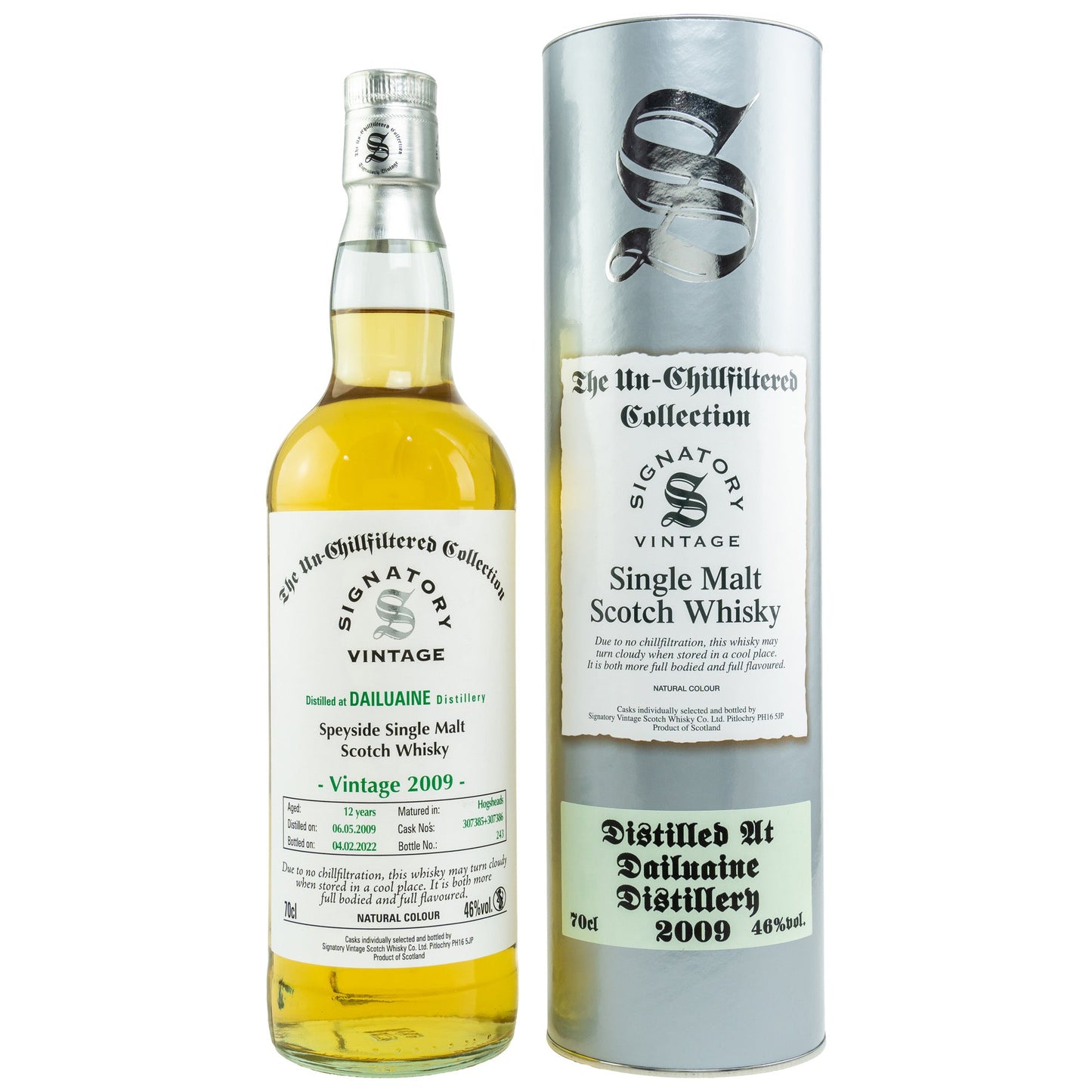 Dailuaine | 12 Jahre | 2009/2022 | Signatory Vintage Casks #307385+307386 | 0,7l | 46%GET A BOTTLE