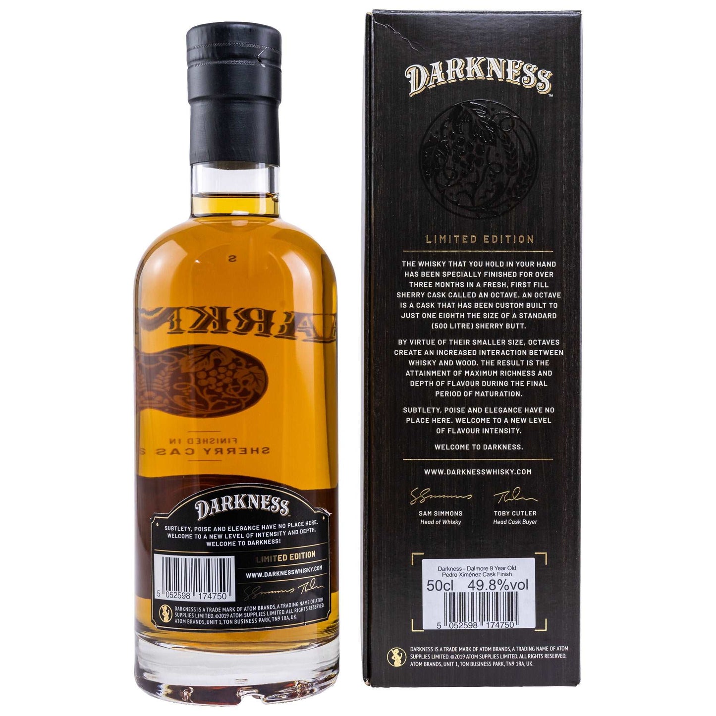 Dalmore | 9 Jahre | Darkness | Pedro Ximenez Cask Finish | 0,5l | 49,8%GET A BOTTLE