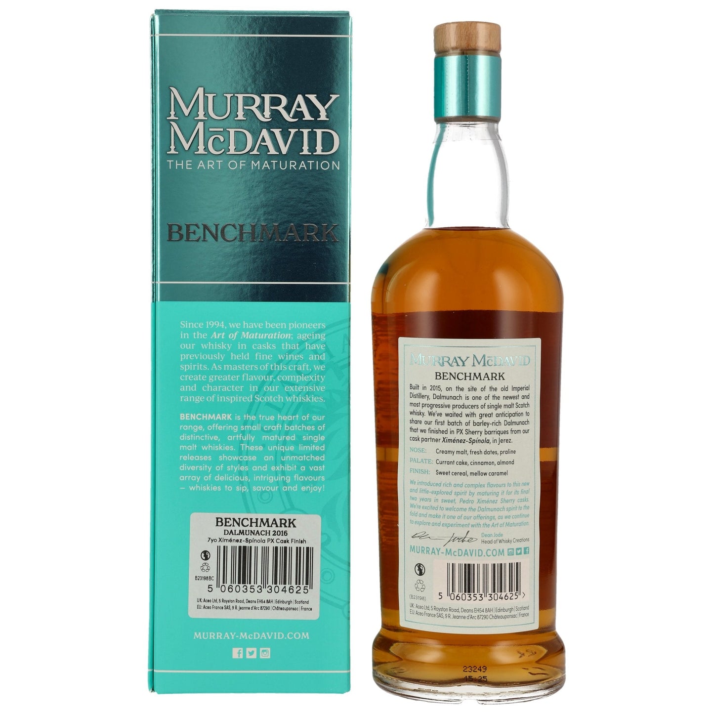 Dalmunach | Benchmark | 2016/2023 | Murray McDavid | PX Cask | 48,5%GET A BOTTLE