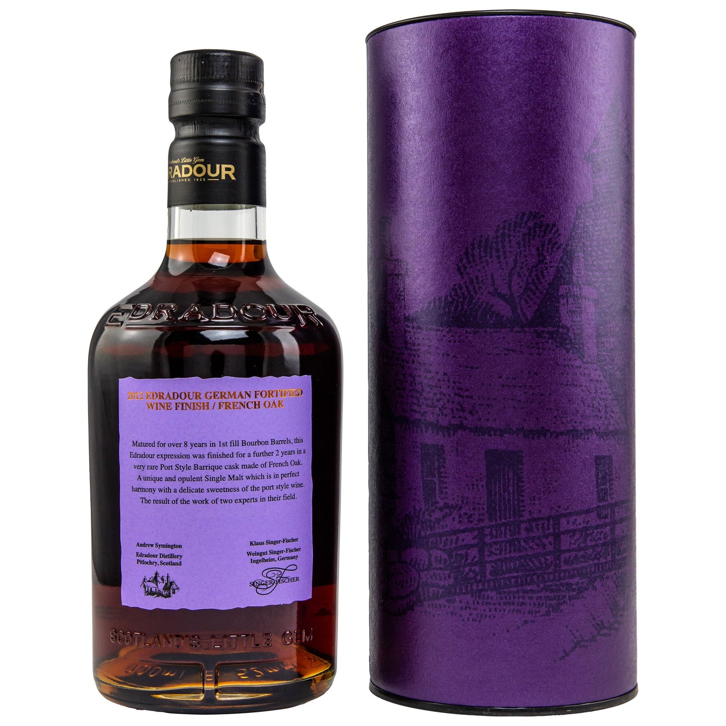 Edradour | 10 Jahre | 2012/2022 | Fortified Wine Port Style #701 | Weingut Singer-Fischer | 0,7l | 50%GET A BOTTLE