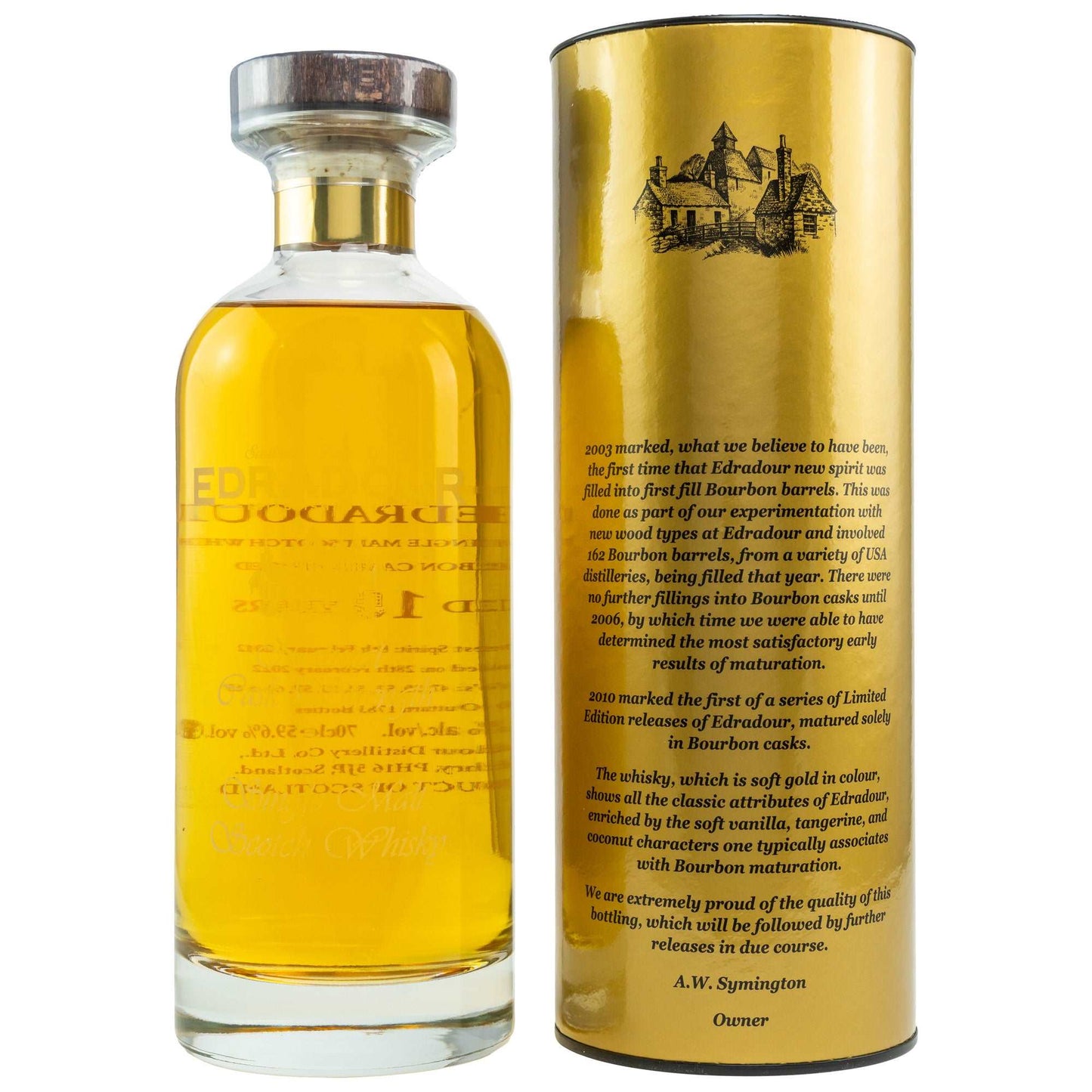 Edradour | 10 Jahre | 2012/2022 | Small Batch | Ibisco Bourbon | 0,7l | 59,6%GET A BOTTLE