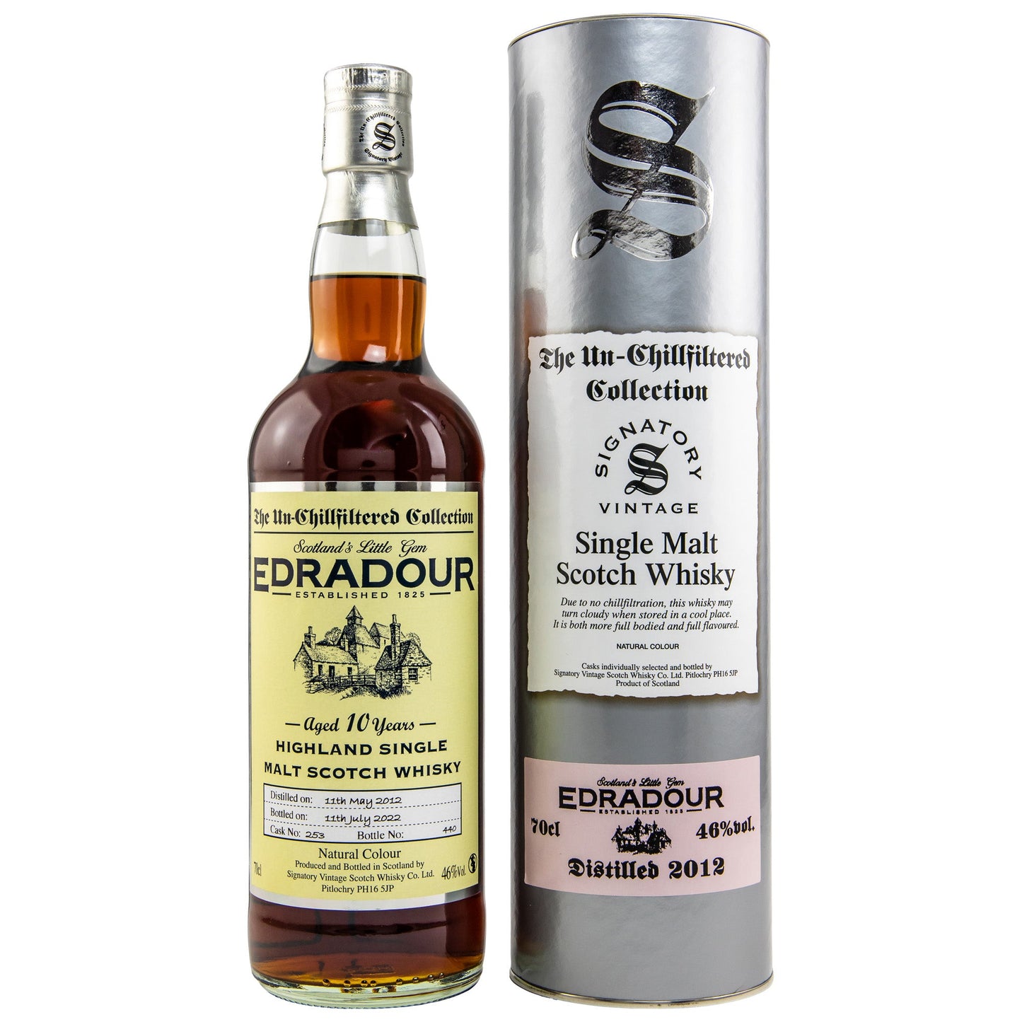 Edradour | 10 Jahre | 2012/2022 | Signatory Vintage | Cask #253 | 0,7l | 46%GET A BOTTLE