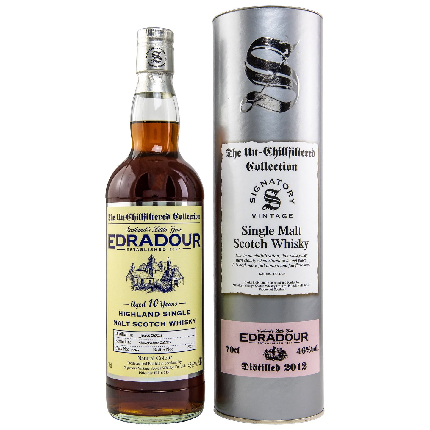 Edradour | 10 Jahre | 2012/2022 | Signatory Vintage | Cask #306 | 0,7l | 46%GET A BOTTLE