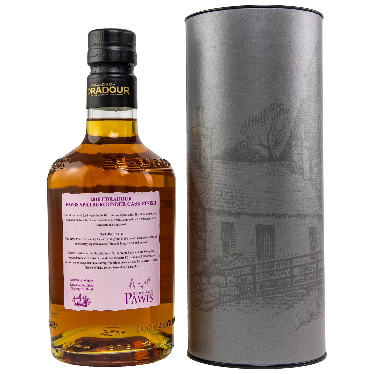 Edradour | 11 Jahre | 2010/2022 | Pawis Spätburgunder #1 | 0,7l | 46%GET A BOTTLE