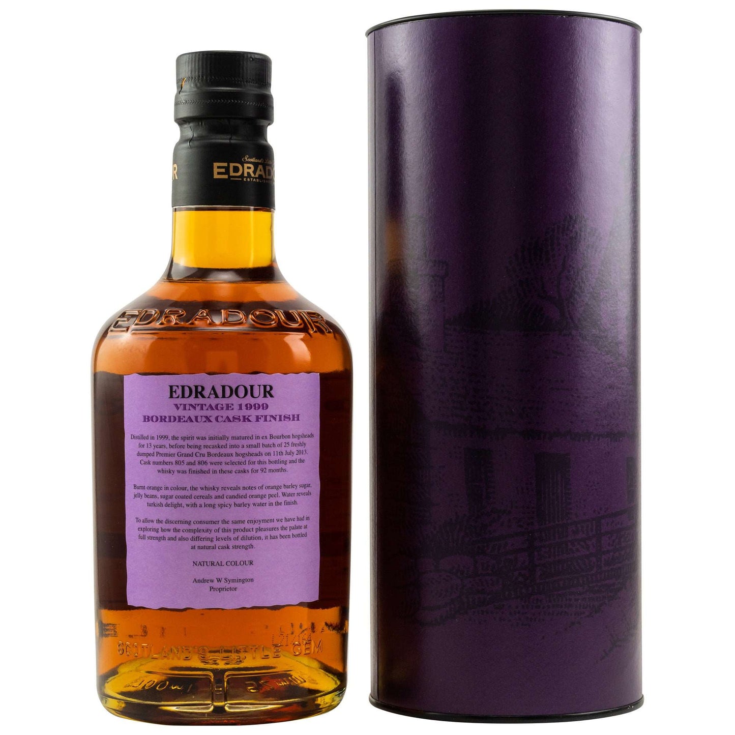 Edradour | 21 Jahre | 1999/2021 | Bordeaux Cask Finish #805+806 | 0,7l | 55,8%GET A BOTTLE