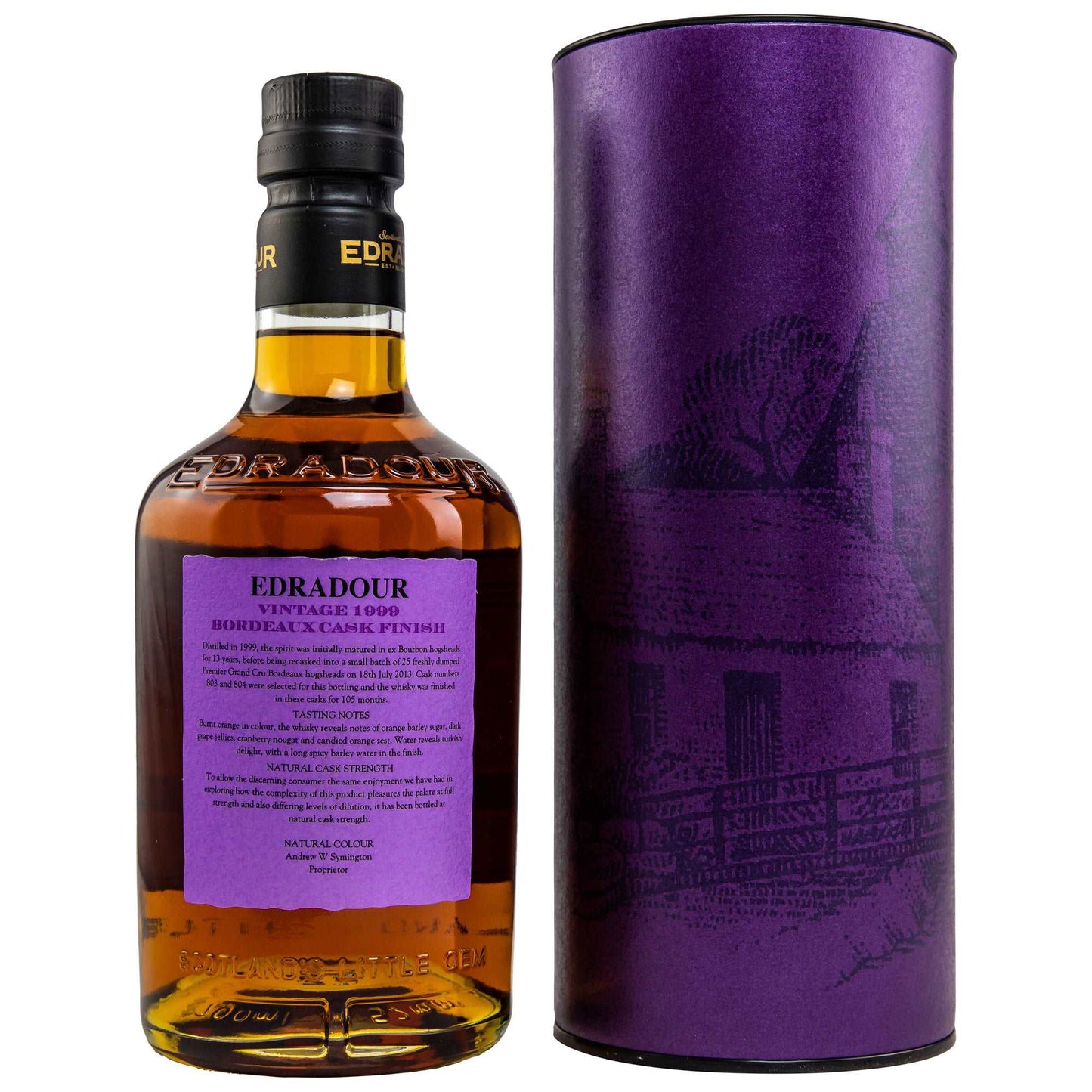 Edradour | 22 Jahre | 1999/2022 | Bordeaux Cask Finish #803+804 | 0,7l | 55,8%GET A BOTTLE