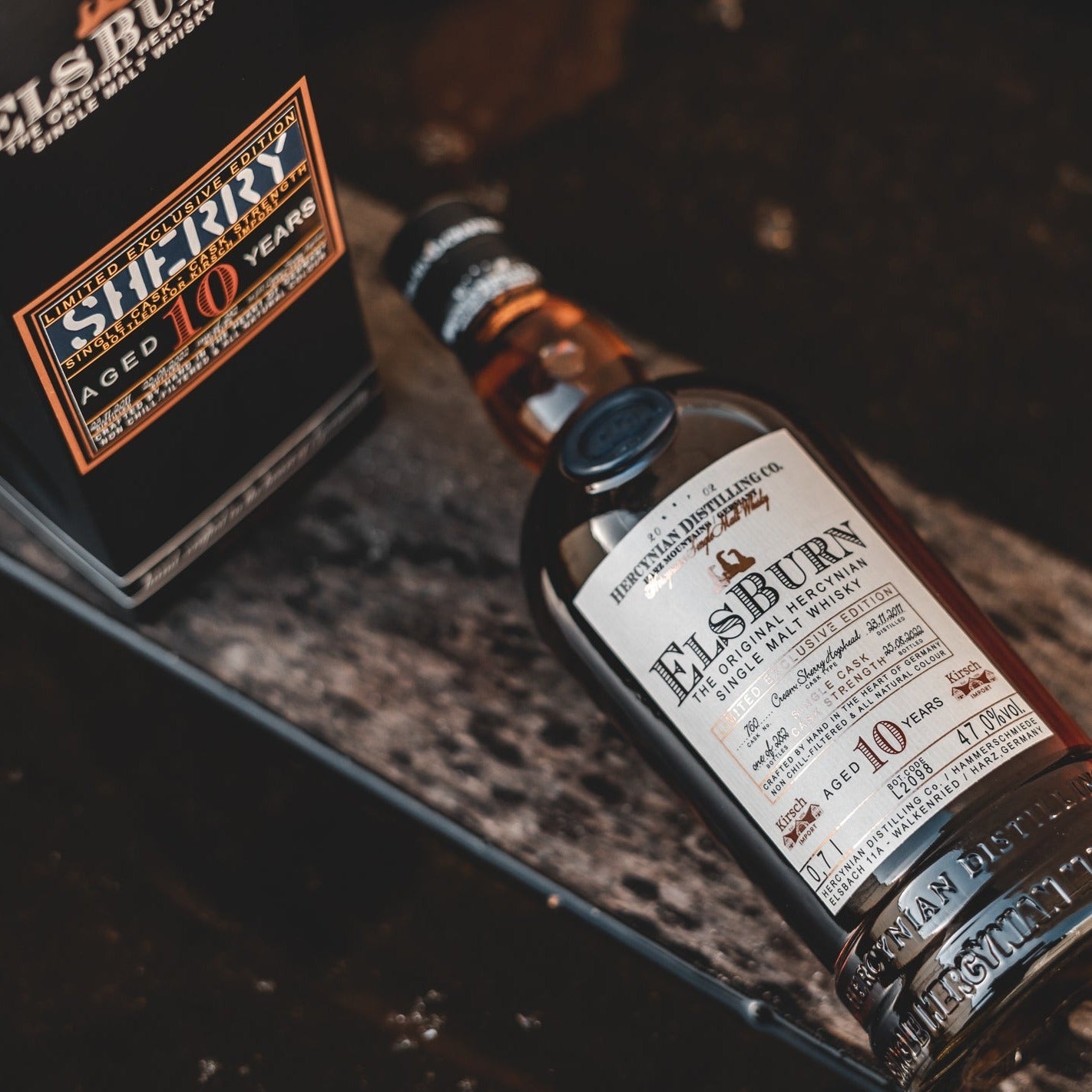 ElsBurn | 10 Jahre | 2011/2022 | Cream Sherry #760 | The Original Hercynian German Whisky | 0,7l | 47%GET A BOTTLE