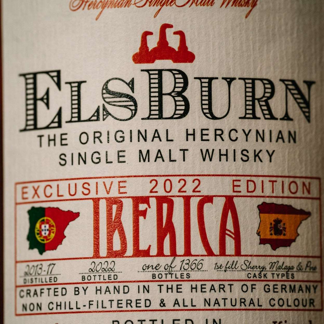 ElsBurn | Iberica | 2022 Edition | The Original Hercynian Single Malt German Whisky | 0,7l | 58,8%GET A BOTTLE