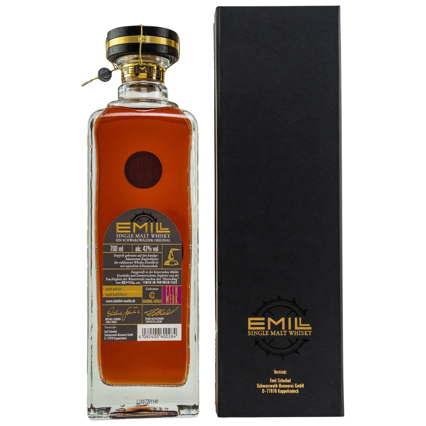 EMILL | Feinwerk | 2021 | Port Wine | Single Malt German Whisky | 0,7l | 42%GET A BOTTLE