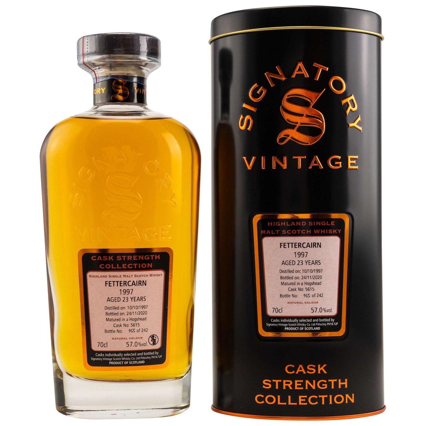 Fettercairn | 23 Jahre | 1997/2020 | Signatory Vintage Cask Strength #5615 | 0,7l | 57%GET A BOTTLE