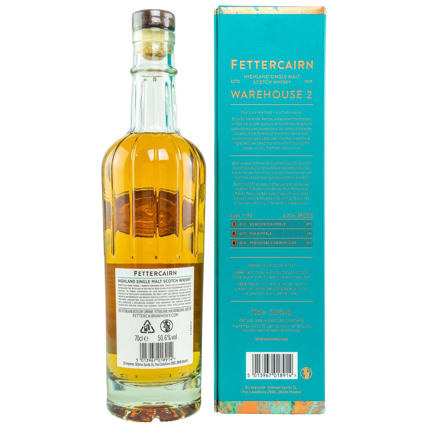 Fettercairn | Warehouse 2 | Batch No. 3 | 0,7l | 50,6%GET A BOTTLE