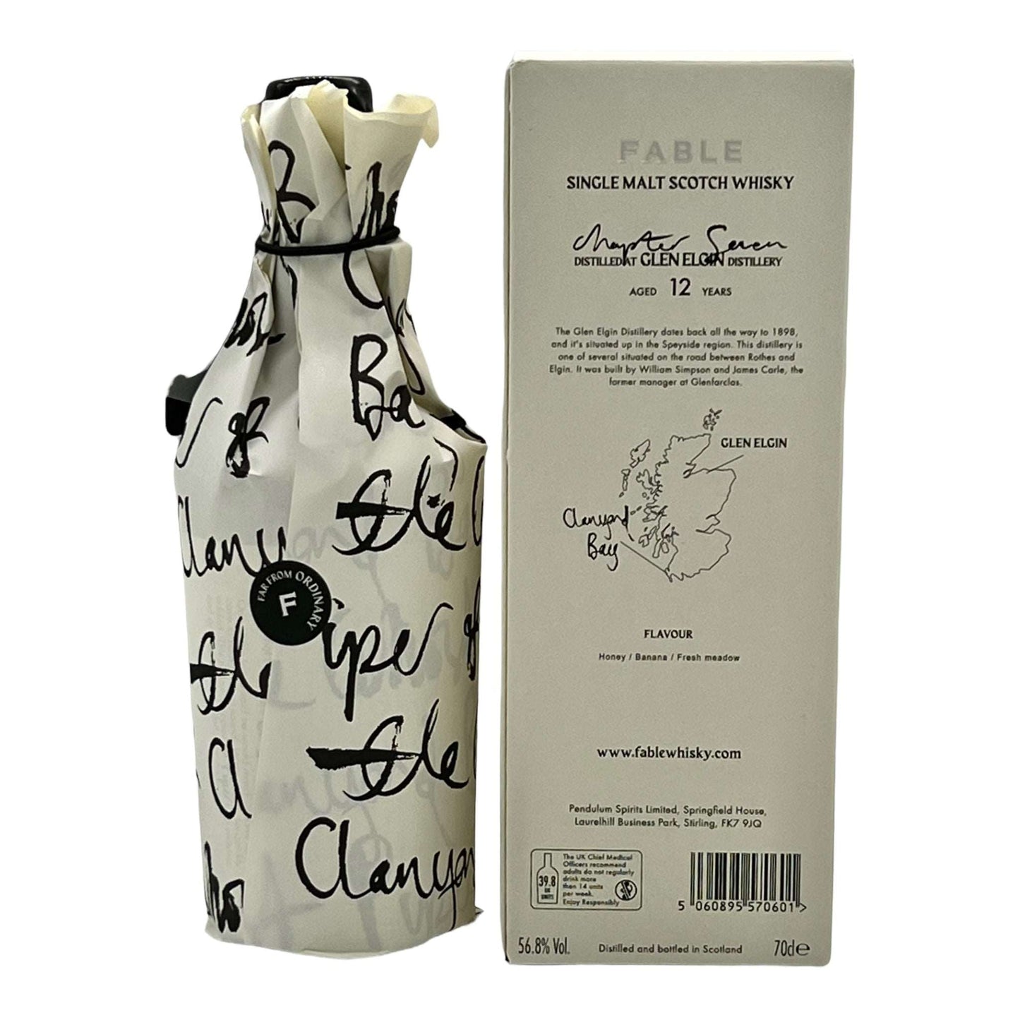 Glen Elgin | 12 Jahre | 2009/2021 | Fable Whisky | Chapter Seven Piper | Cask #801791 | 0,7l | 56,8%GET A BOTTLE