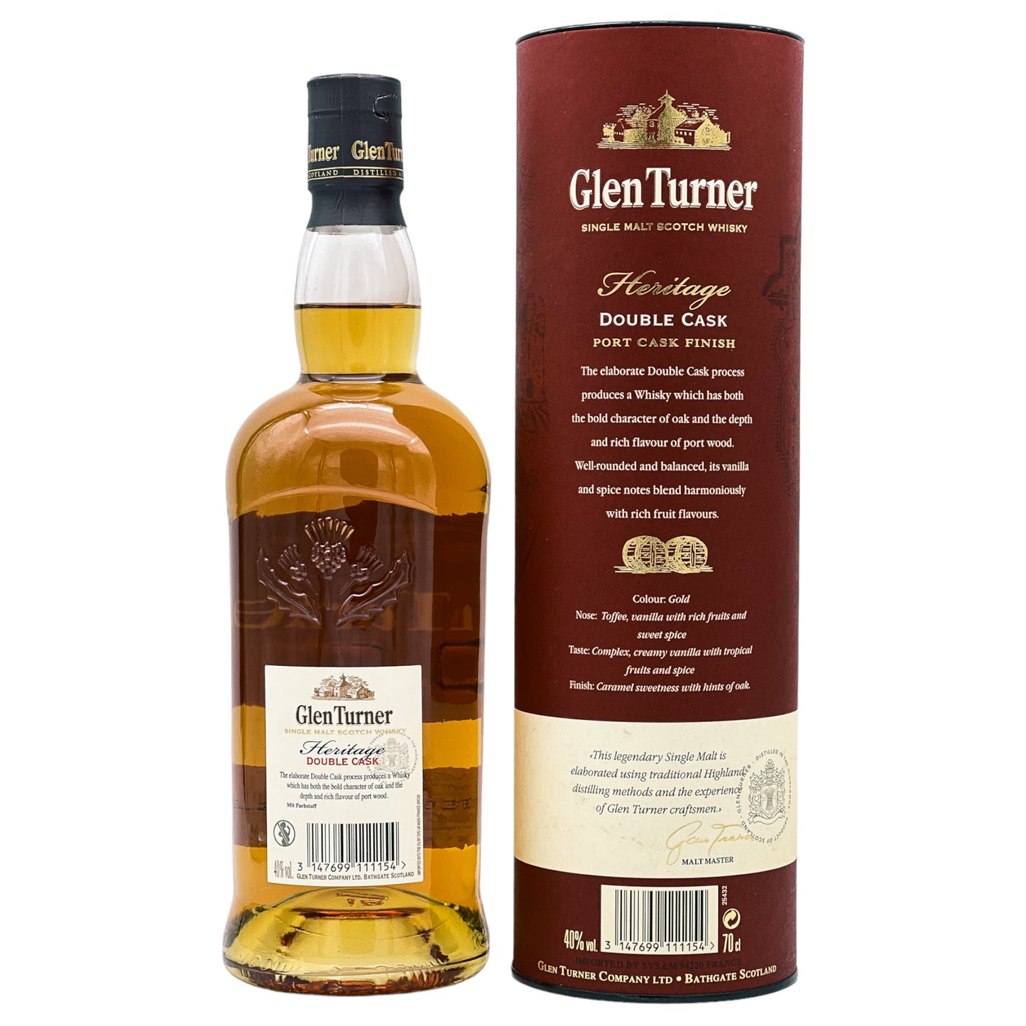 Glen Turner | Heritage Double Cask | 0,7l | 40%GET A BOTTLE