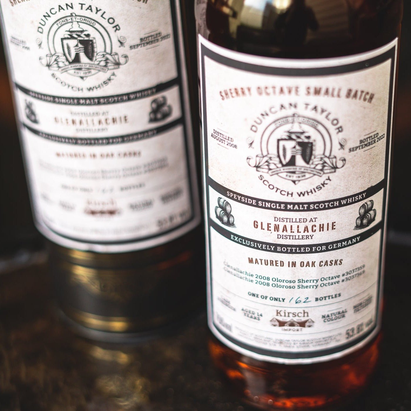 GlenAllachie | 14 Jahre | 2008/2022 | Sherry Octave | Duncan Taylor | Small Batch #3037359+3037369 | 0,7l | 53,8%GET A BOTTLE