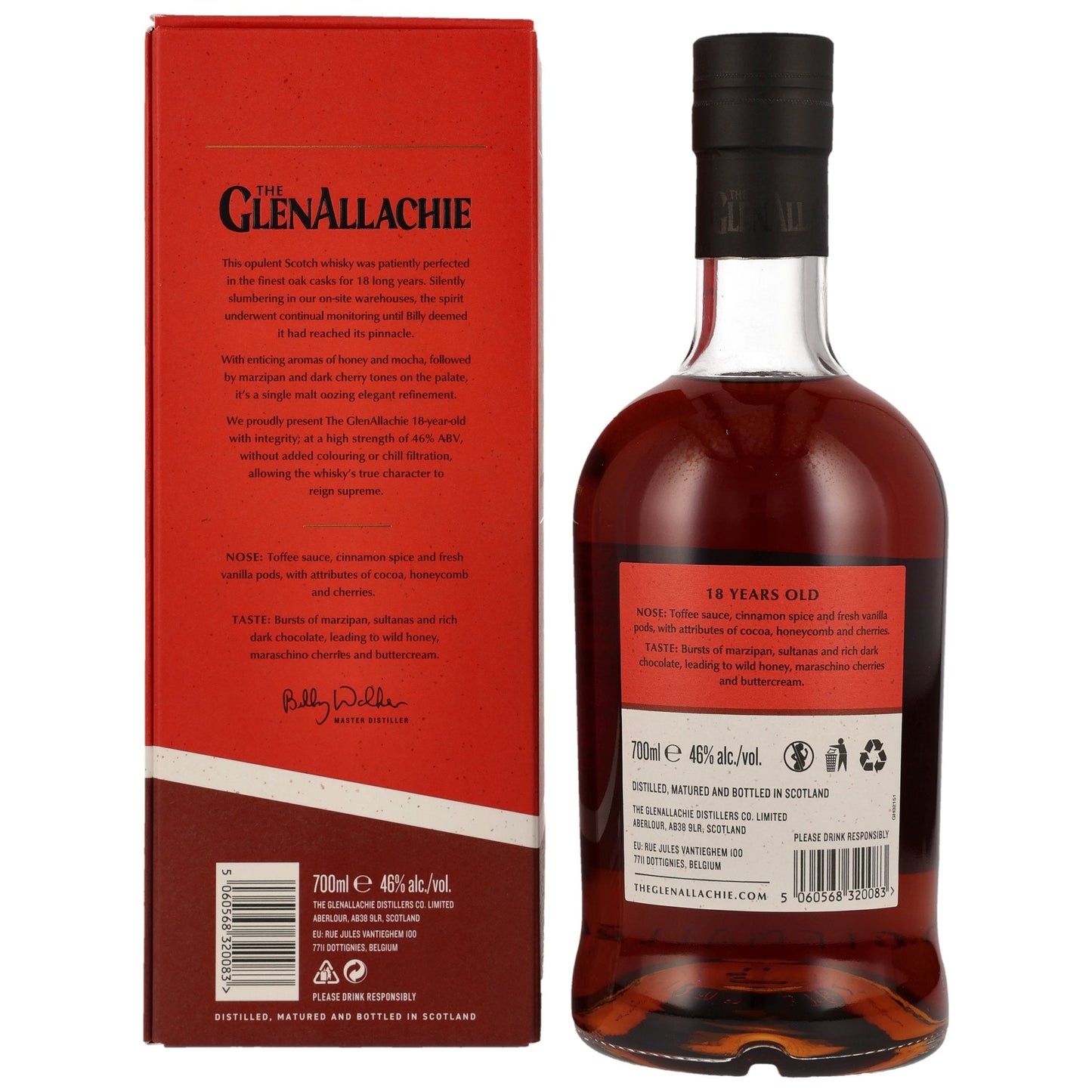 GlenAllachie | 18 Jahre | Neues Design | 46%GET A BOTTLE
