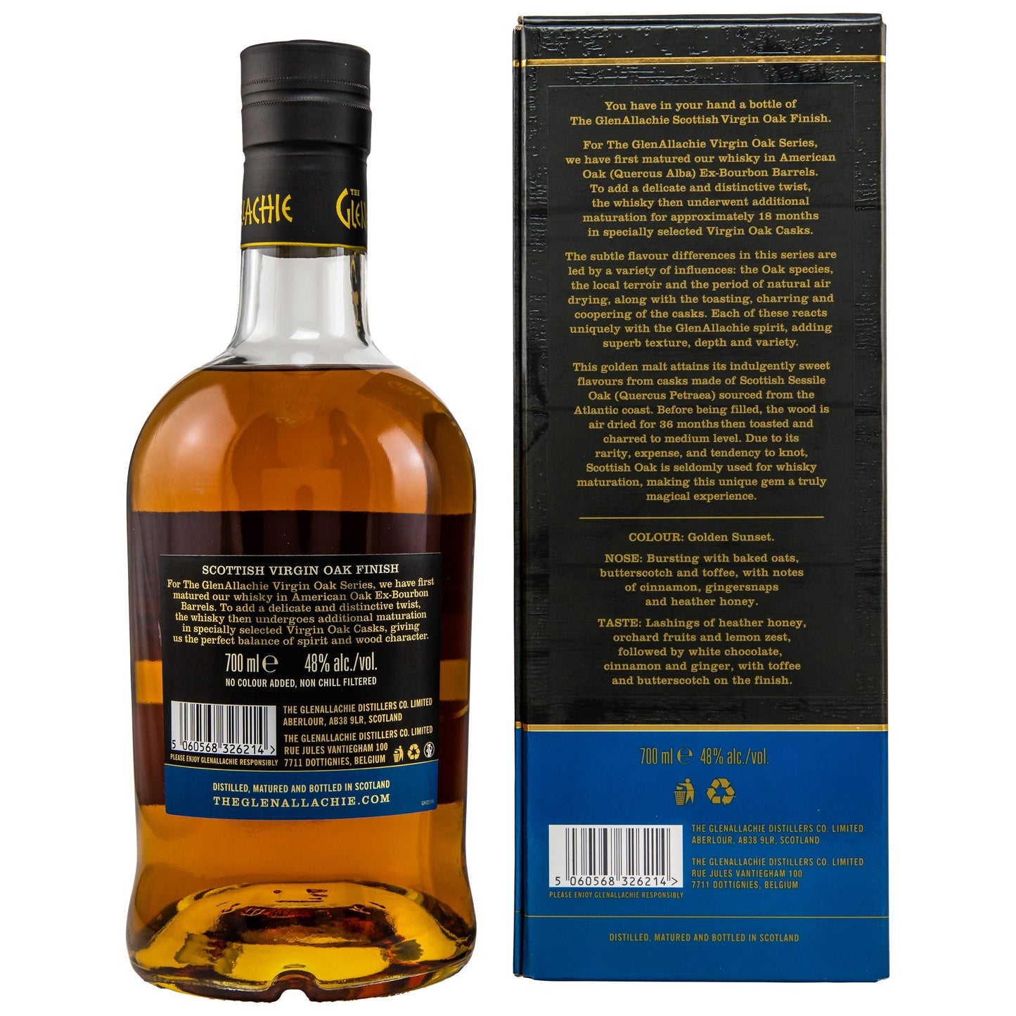 GlenAllachie | 8 Jahre | Scottish Oak | Virgin Oak Series | 48%GET A BOTTLE