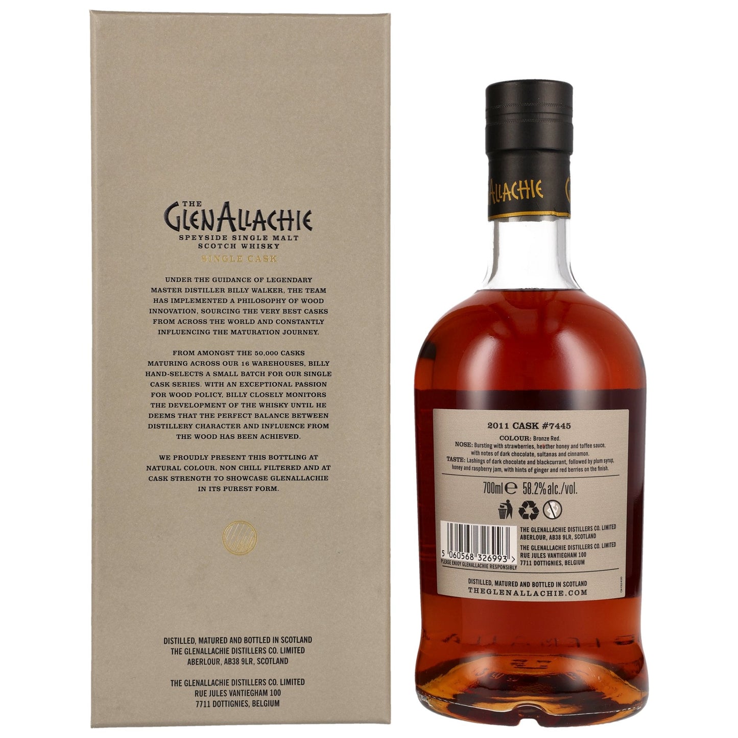 GlenAllachie | Ruby Port Pipe #7445 | 11 Jahre | 2011/2023 | 58,2%GET A BOTTLE